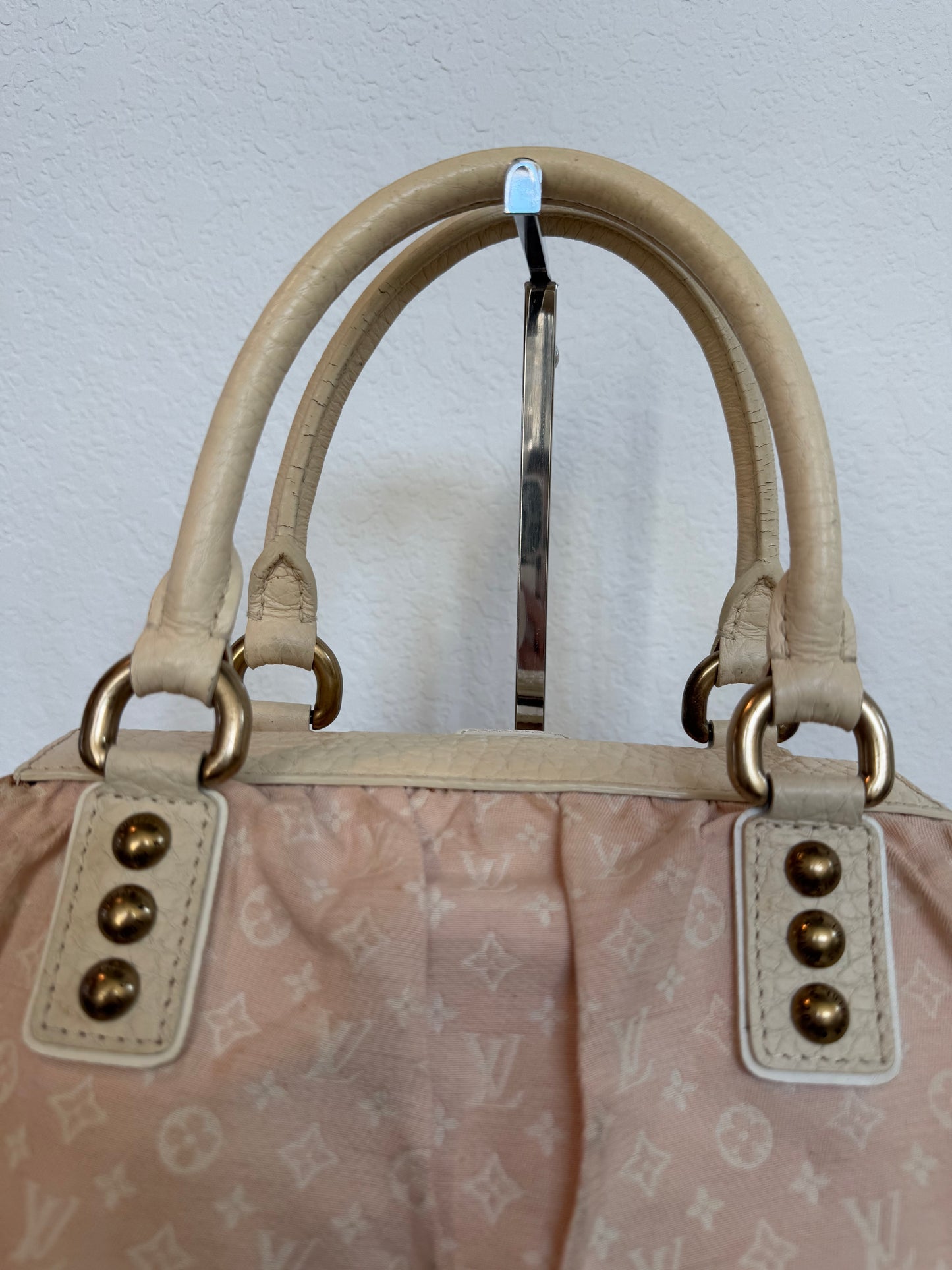 Pre-owned Authentic Louis Vuitton Trapeze PM Monogram Mini Lin Bag