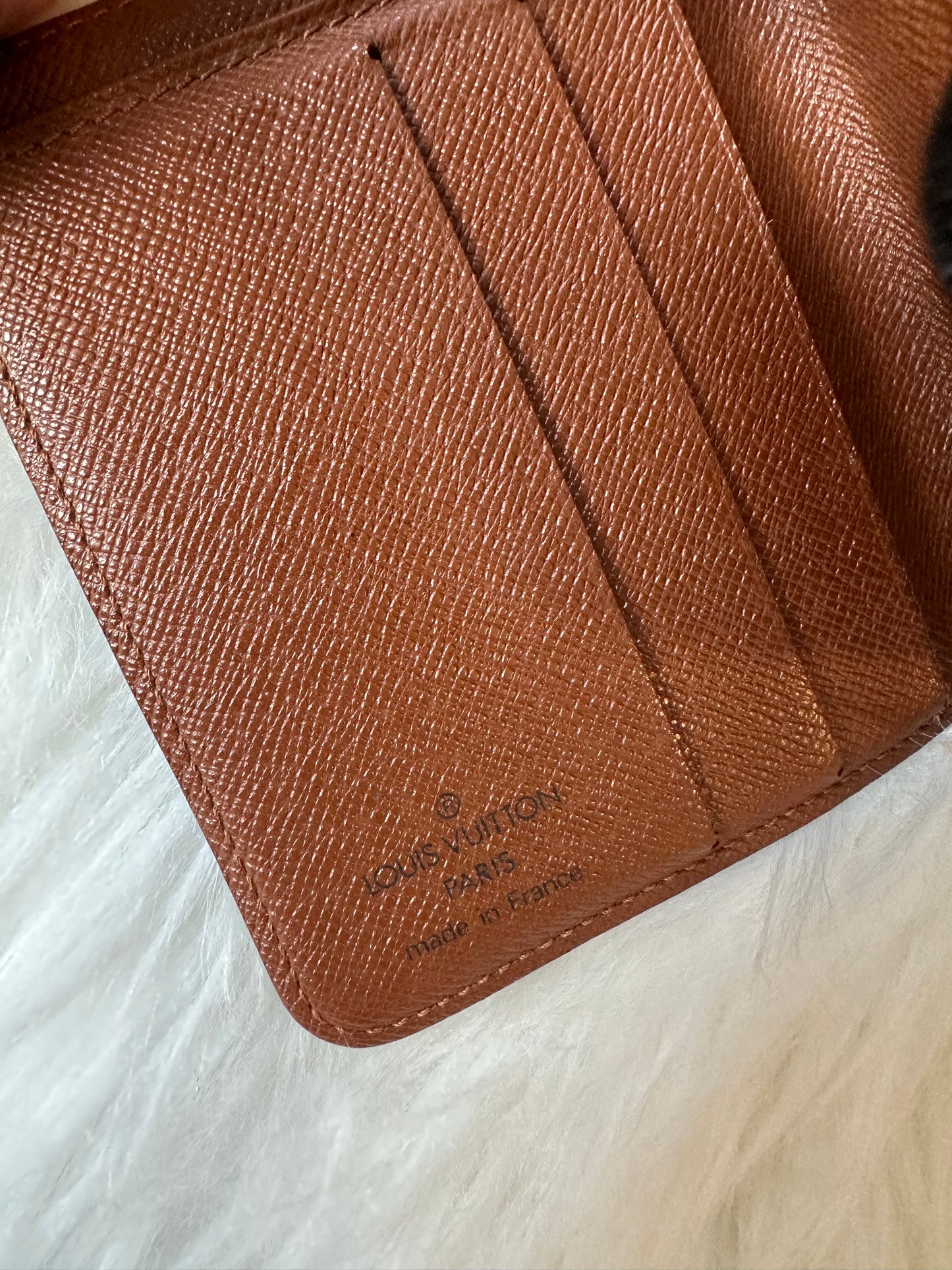 Pre-owned Authentic Louis Vuitton Monogram Compact Zip Wallet