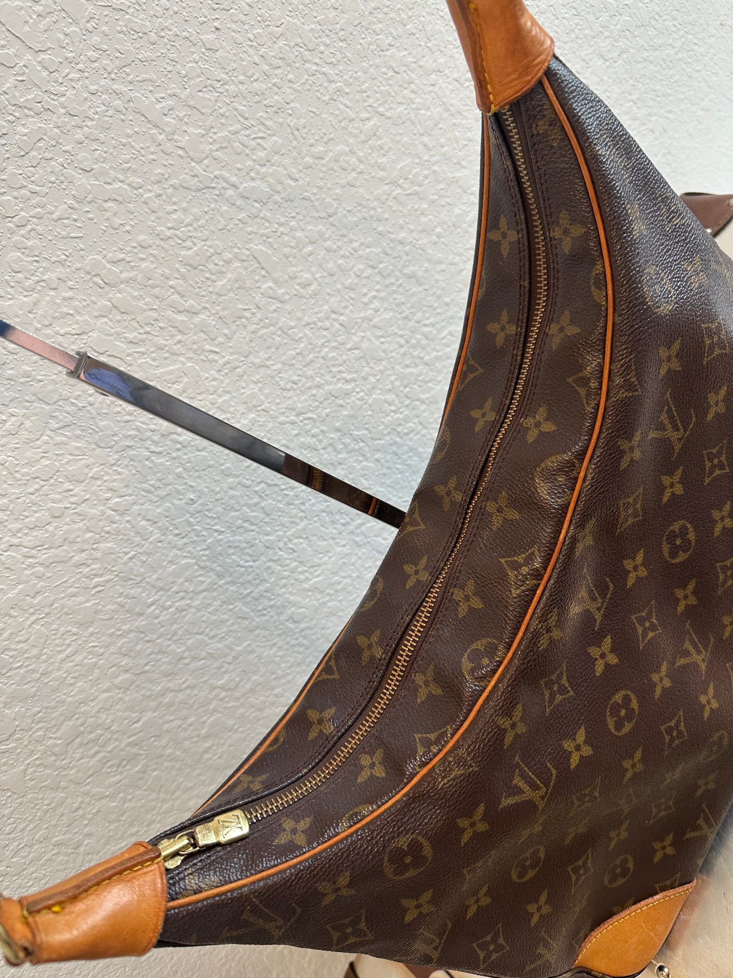 Pre-owned Authentic Louis Vuitton Boulogne 35 Monogram Shoulder Bag