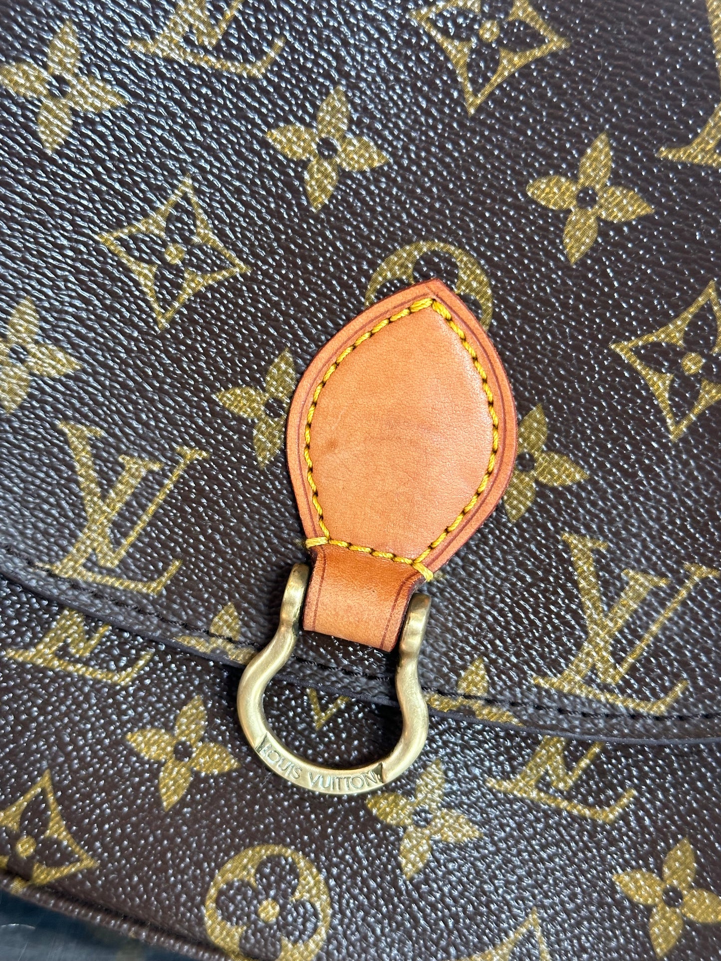 Pre-owned Authentic Louis Vuitton Saint Cloud PM Monogram Shoulder / Crossbody Bag