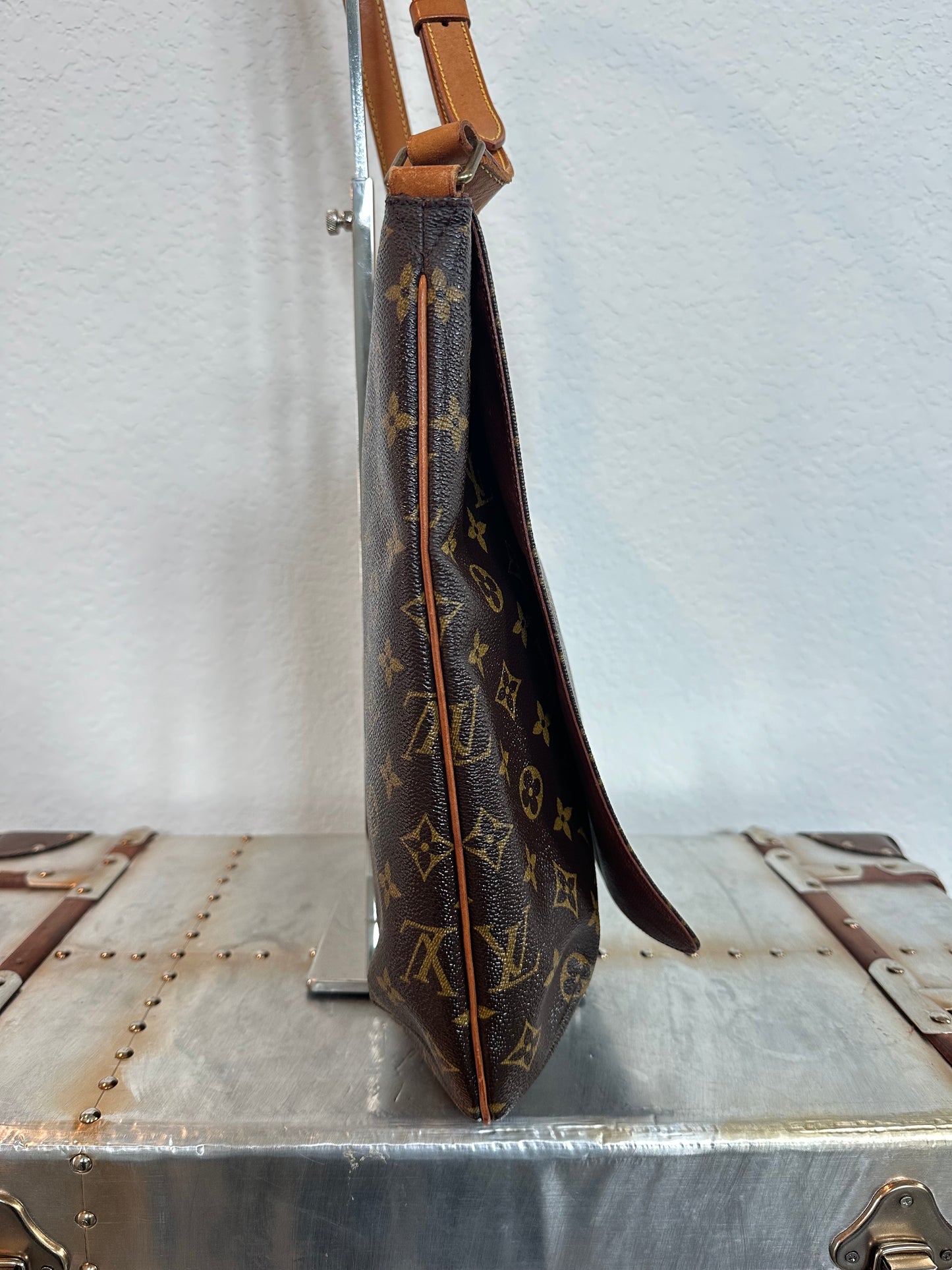 Pre-owned Authentic Louis Vuitton Musette Salsa GM Monogram Shoulder / Crossbody Bag