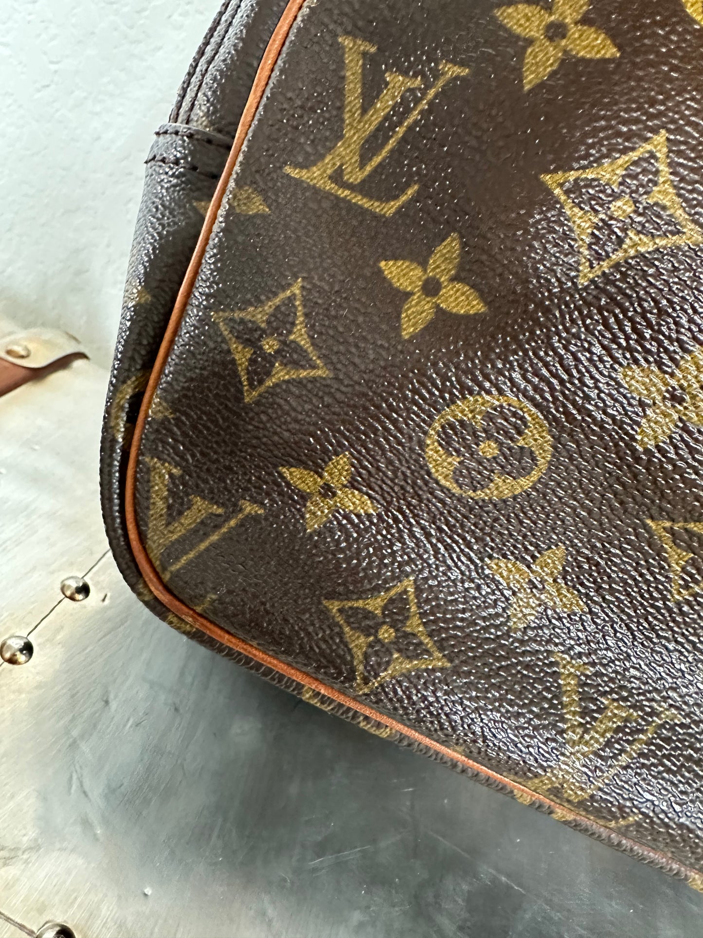 Pre-owned Authentic Louis Vuitton Reporter PM Monogram Shoulder / Crossbody Bag