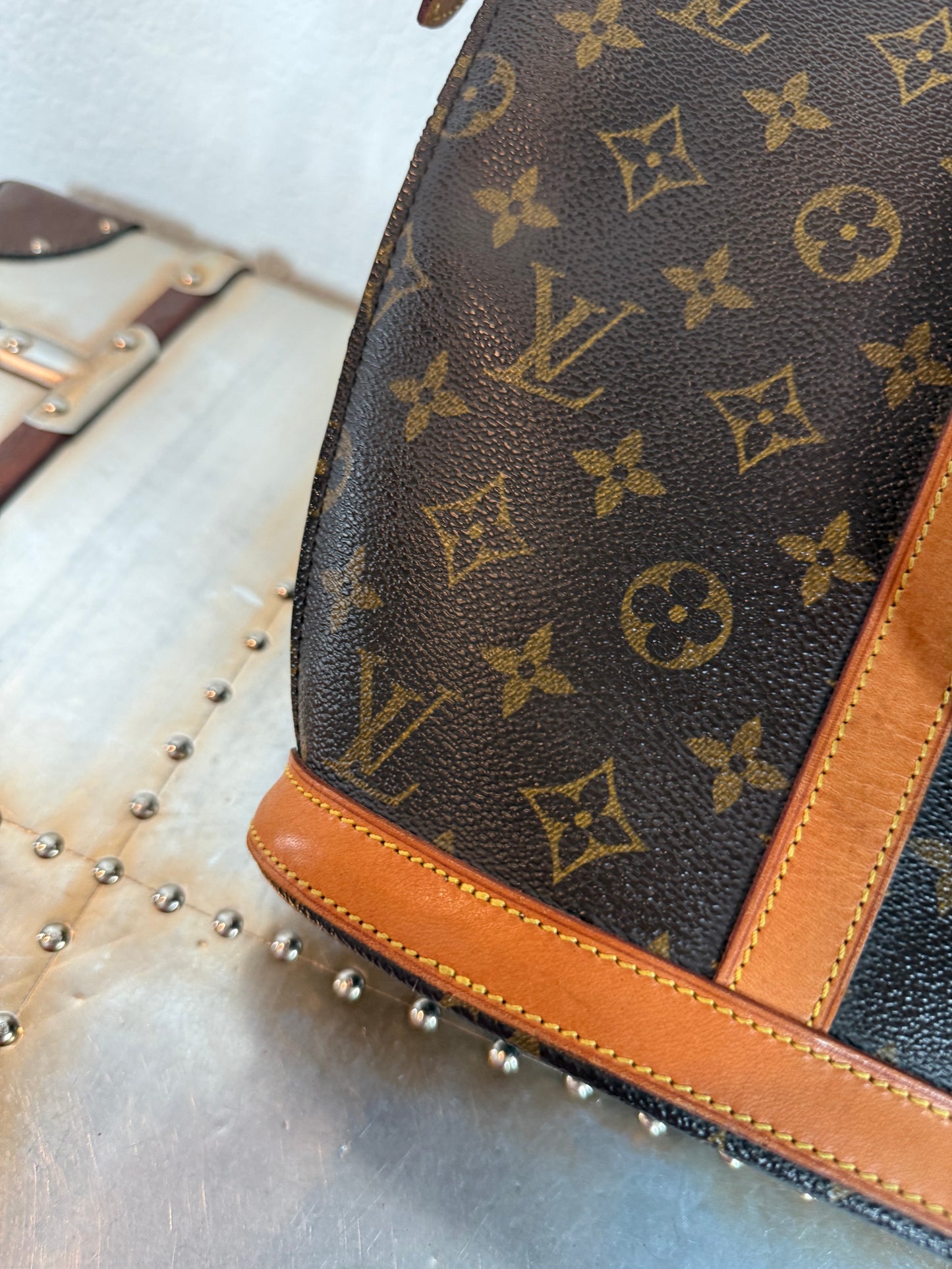 Pre-owned Authentic Louis Vuitton Babylone Monogram Tote Bag