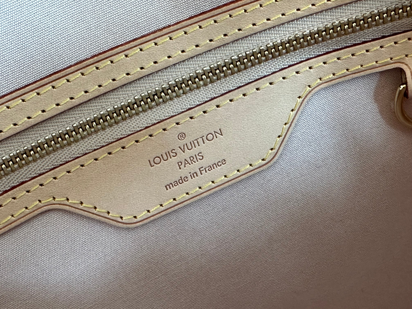 Pre-owned Authentic Louis Vuitton Brea Rose MM Angelique Tote / Shoulder Bag