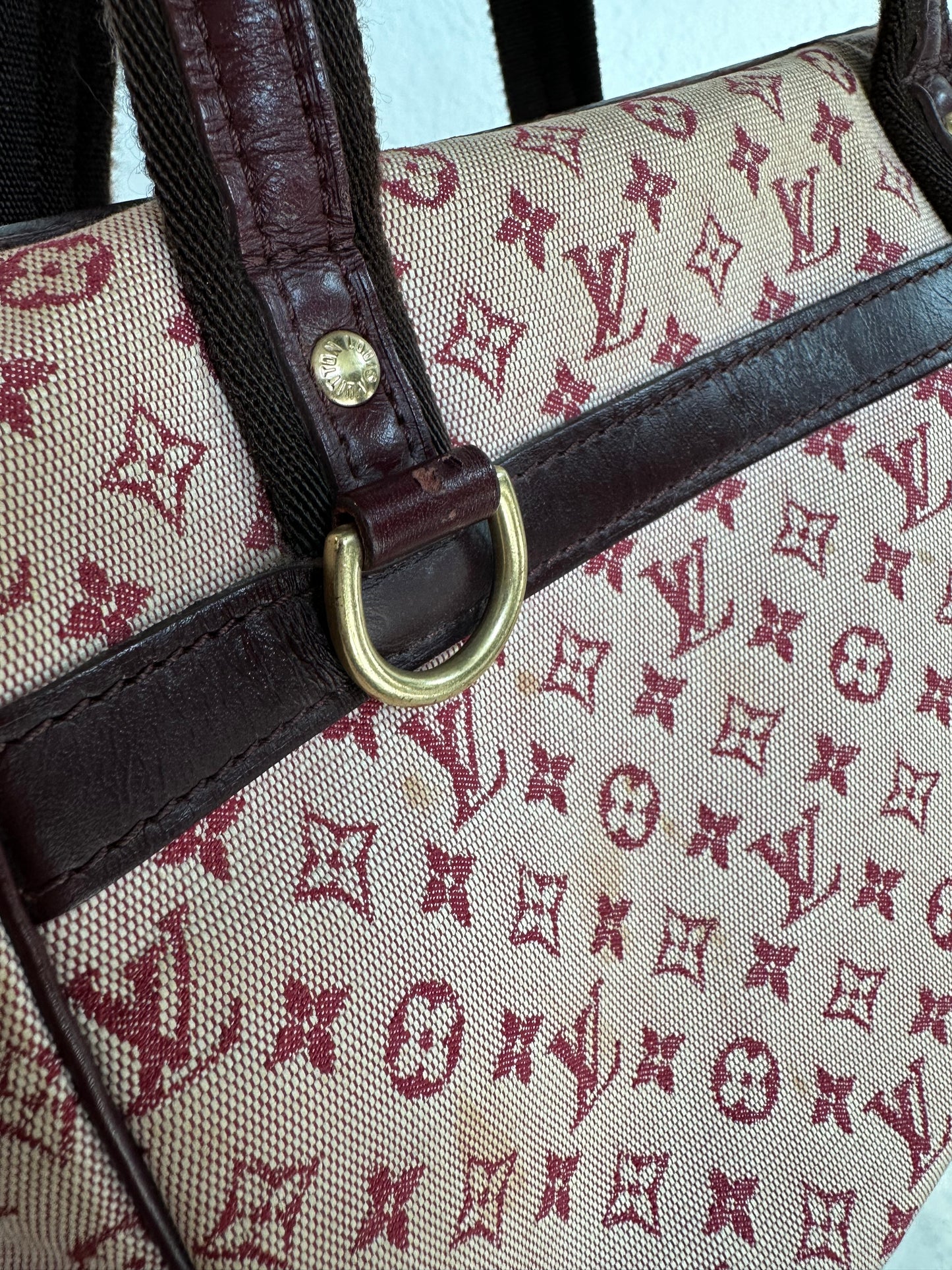Pre-owned Louis Vuitton Mini Lin Josephine PM Handbag
