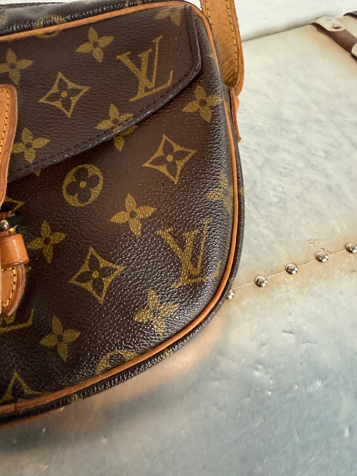 Pre-owned Authentic Louis Vuitton Jeune Fille PM Monogram Crossbody Bag