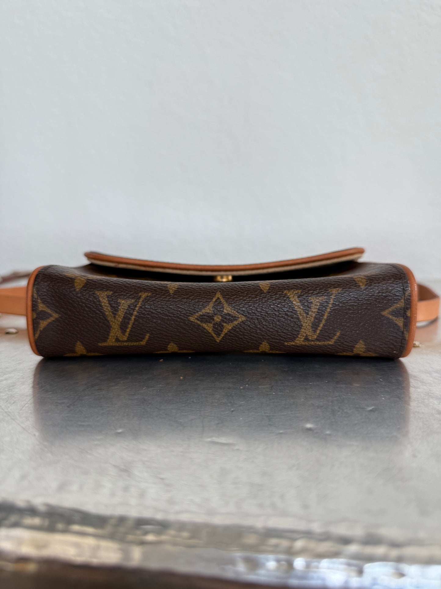 Pre-owned Authentic Louis Vuitton Monogram Florentine Waist Bag