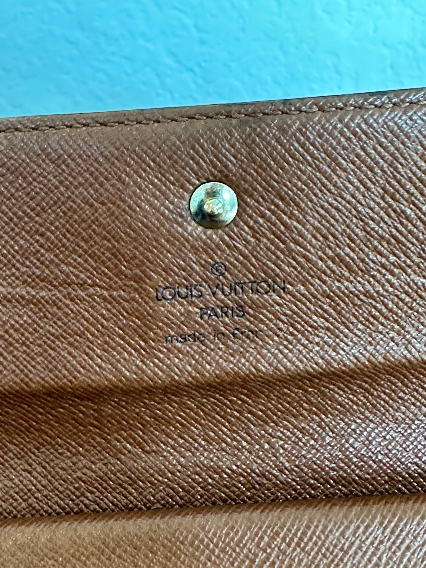 Pre-owned Authentic Louis Vuitton Portefeuille International Monogram Wallet
