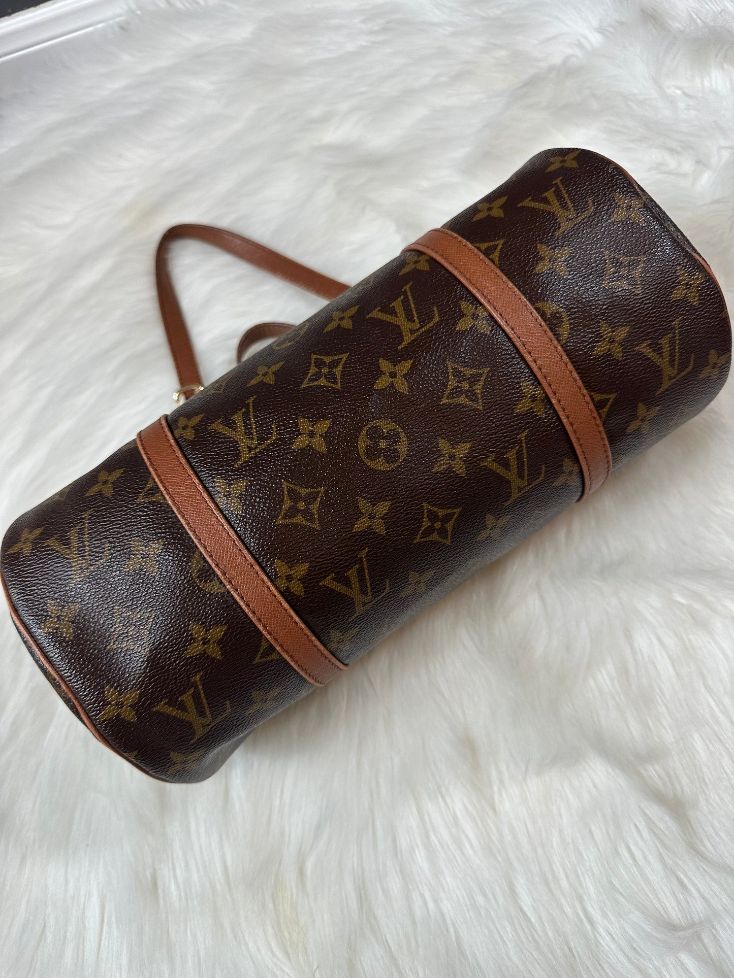 Pre-owned Authentic Louis Vuitton Papillon 30 Monogram Handbag