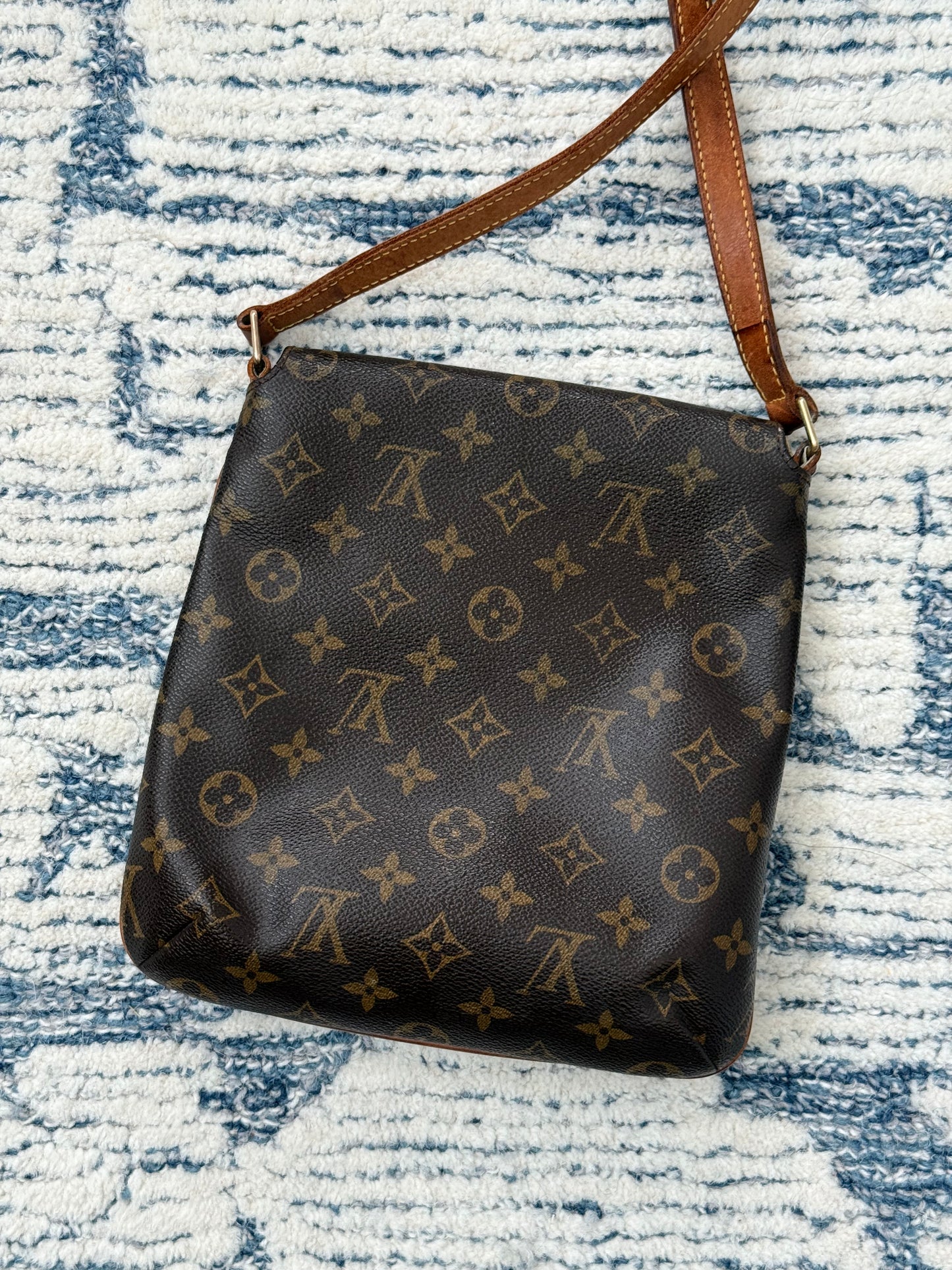 Pre-owned Authentic Louis Vuitton Musette Salsa Long Strap Monogram Shoulder / Crossbody Bag
