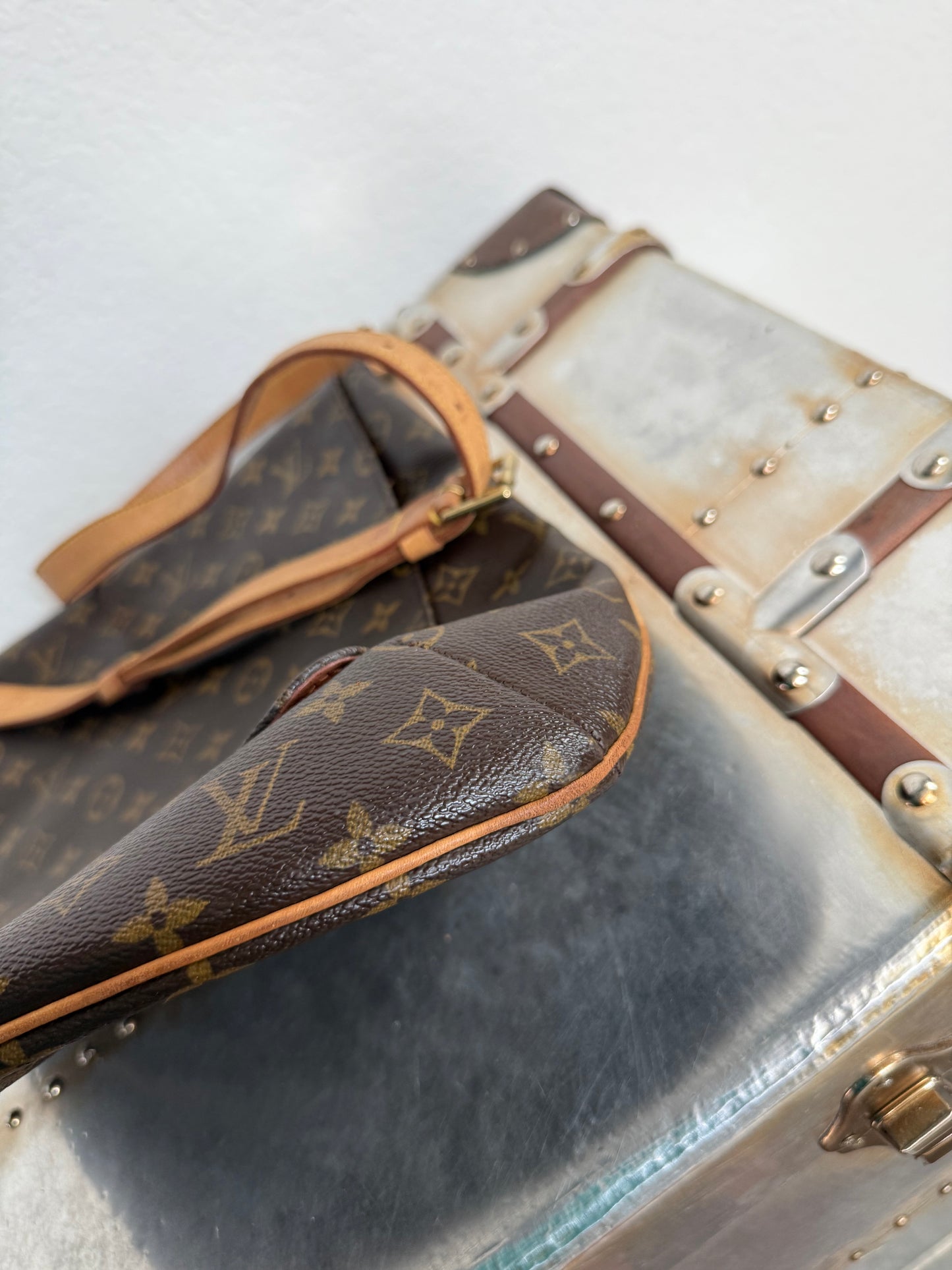 Pre-owned Authentic Louis Vuitton Musette Salsa GM Monogram Shoulder / Crossbody Bag