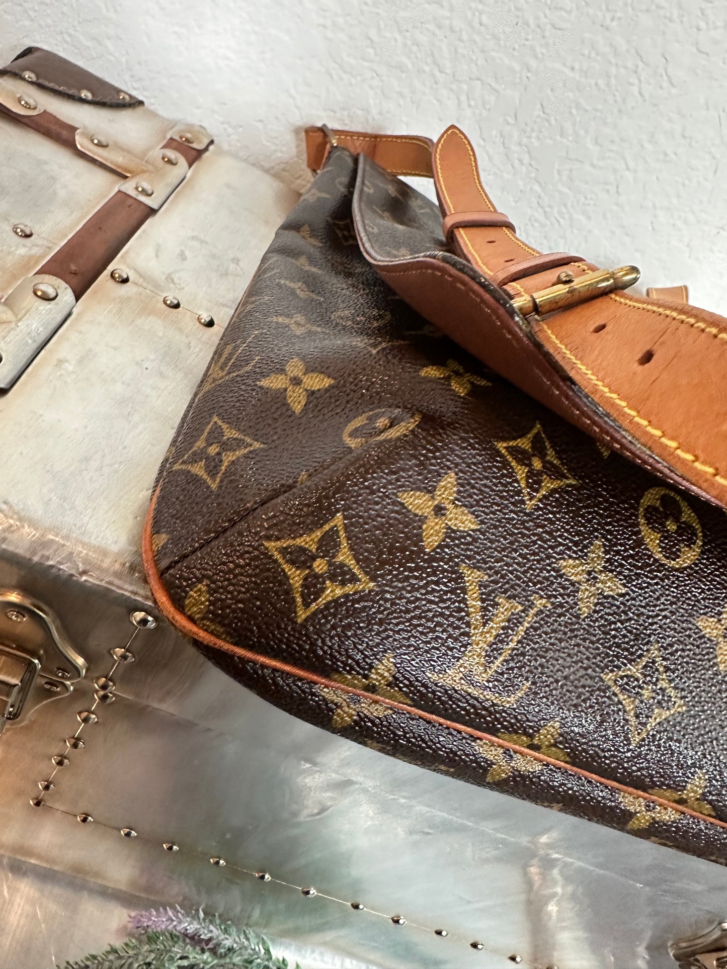 Pre-owned Authentic Louis Vuitton Musette Salsa GM Monogram Shoulder / Crossbody Bag