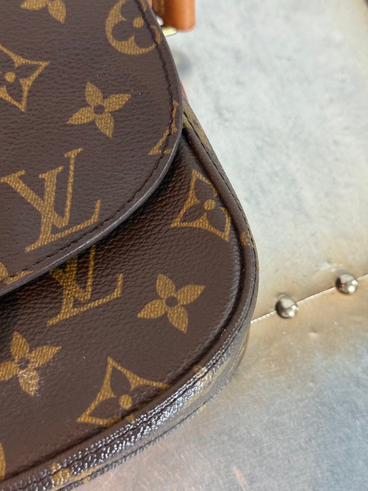 Pre-owned Authentic Louis Vuitton Saint Cloud PM Monogram Shoulder / Crossbody Bag