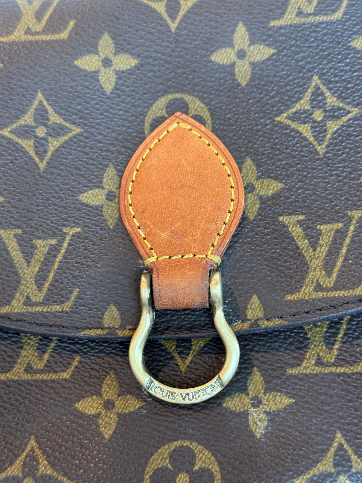 Pre-owned Authentic Louis Vuitton Saint Cloud PM Monogram Shoulder / Crossbody Bag