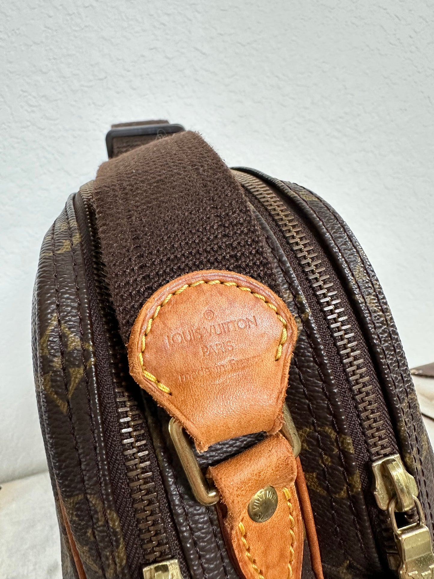 Pre-owned Authentic Louis Vuitton Reporter PM Monogram Shoulder / Crossbody Bag