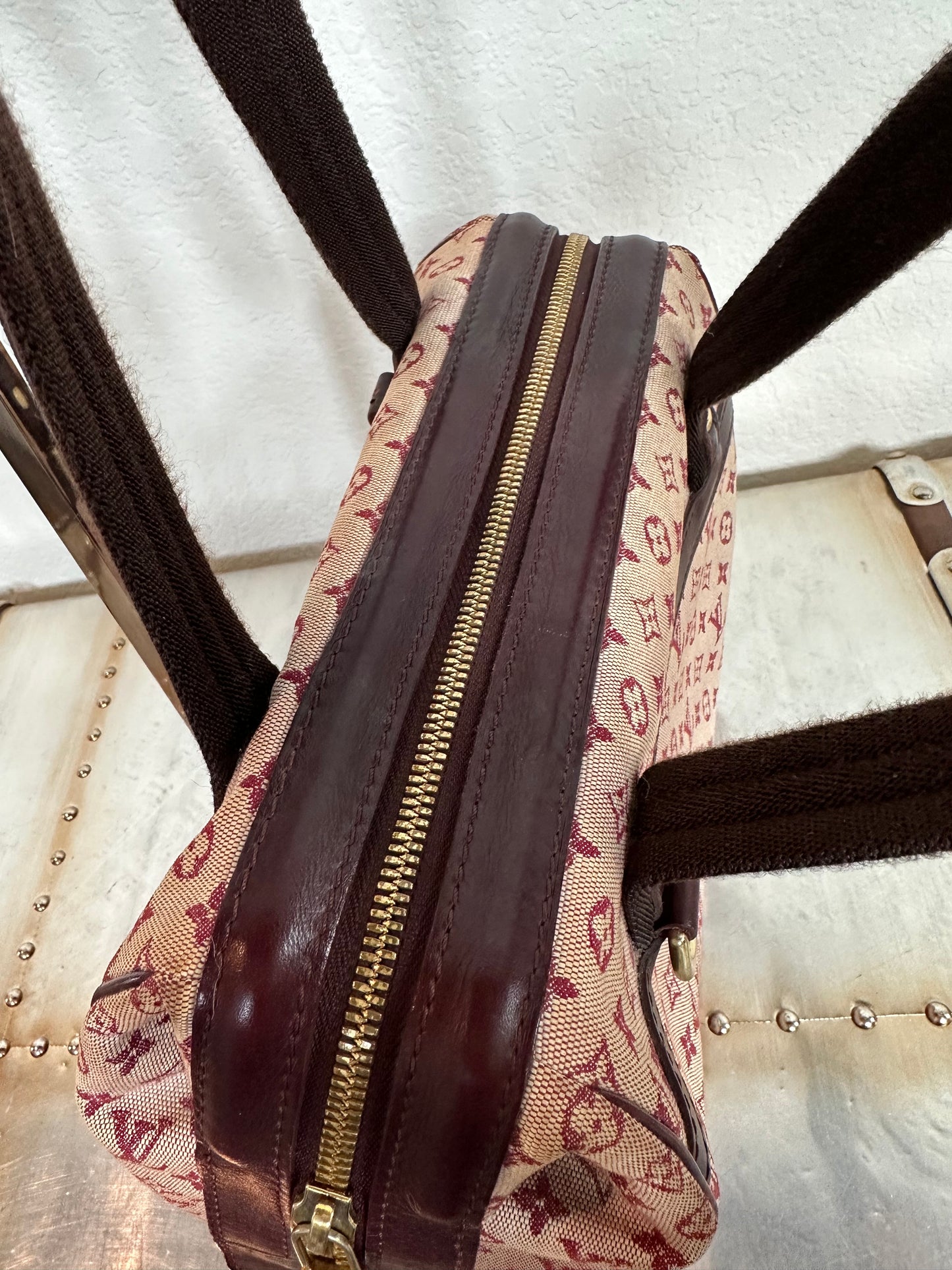 Pre-owned Louis Vuitton Mini Lin Josephine PM Handbag