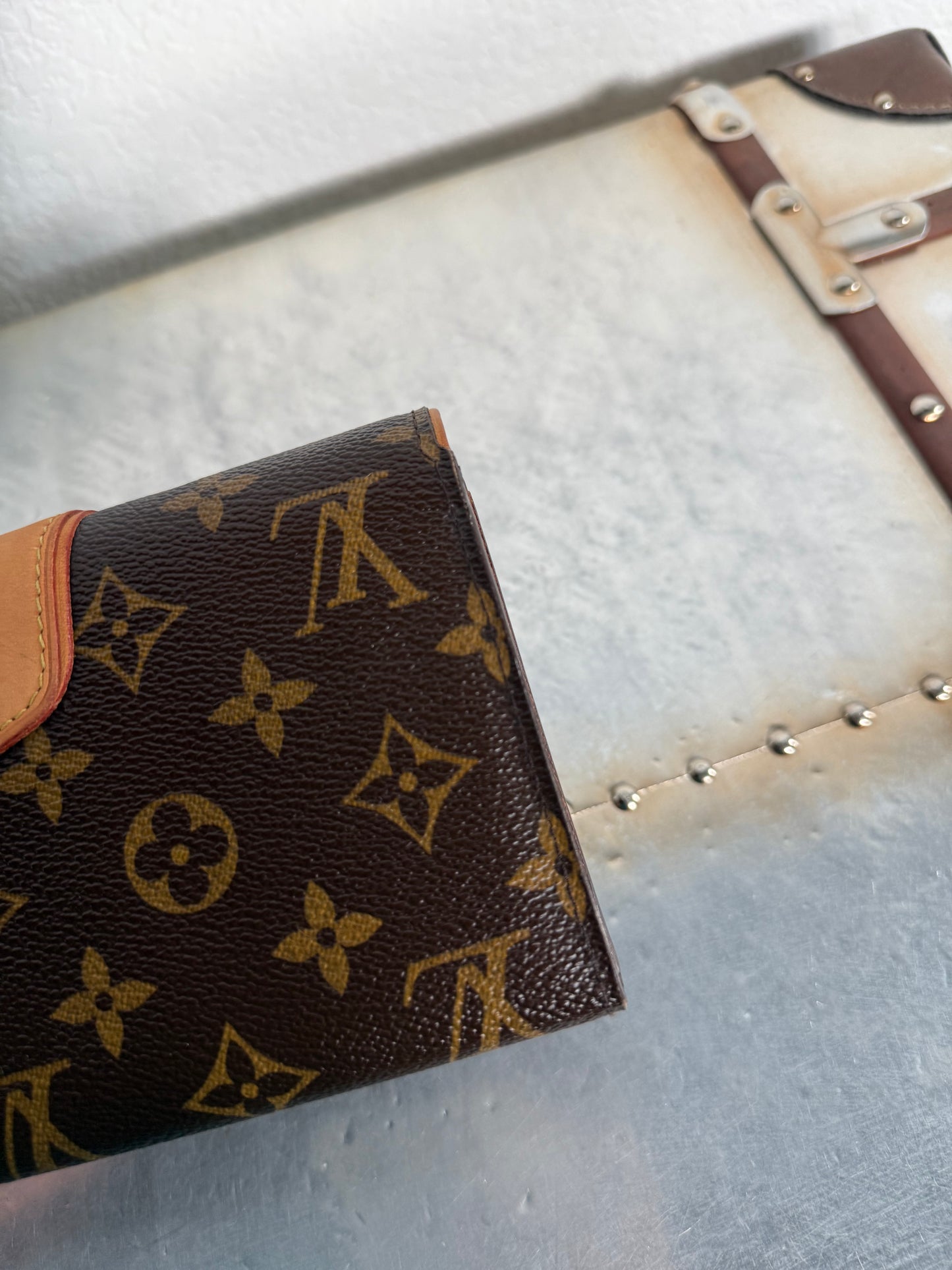 Pre-owned Authentic Louis Vuitton Boetie Monogram Long Wallet