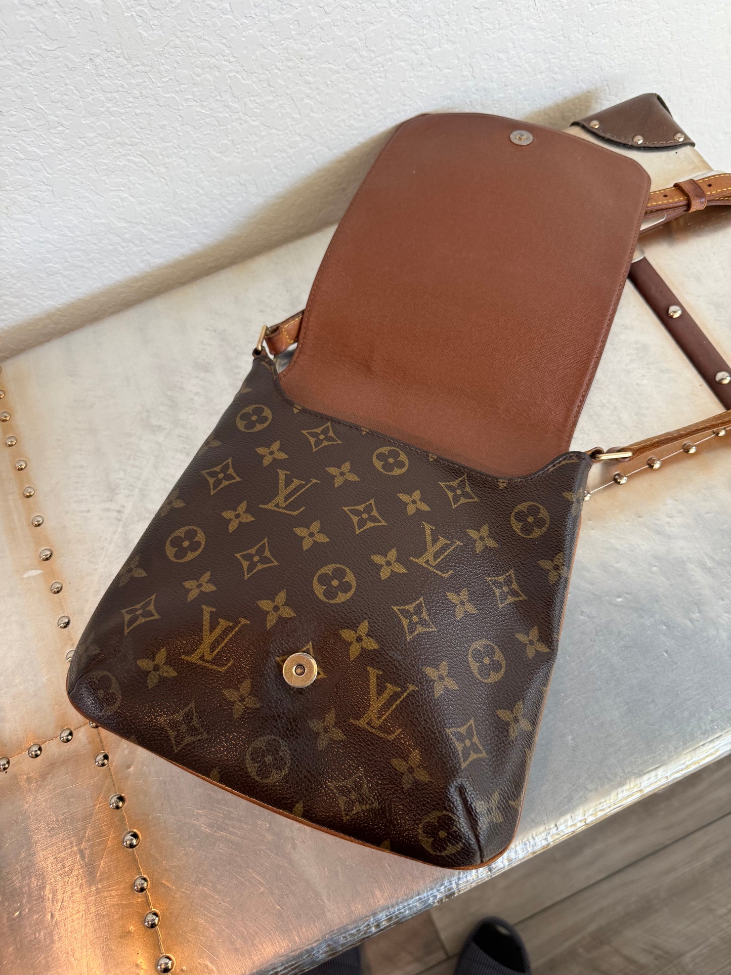 Pre-owned Authentic Louis Vuitton Musette Salsa Long Strap Monogram Shoulder / Crossbody Bag