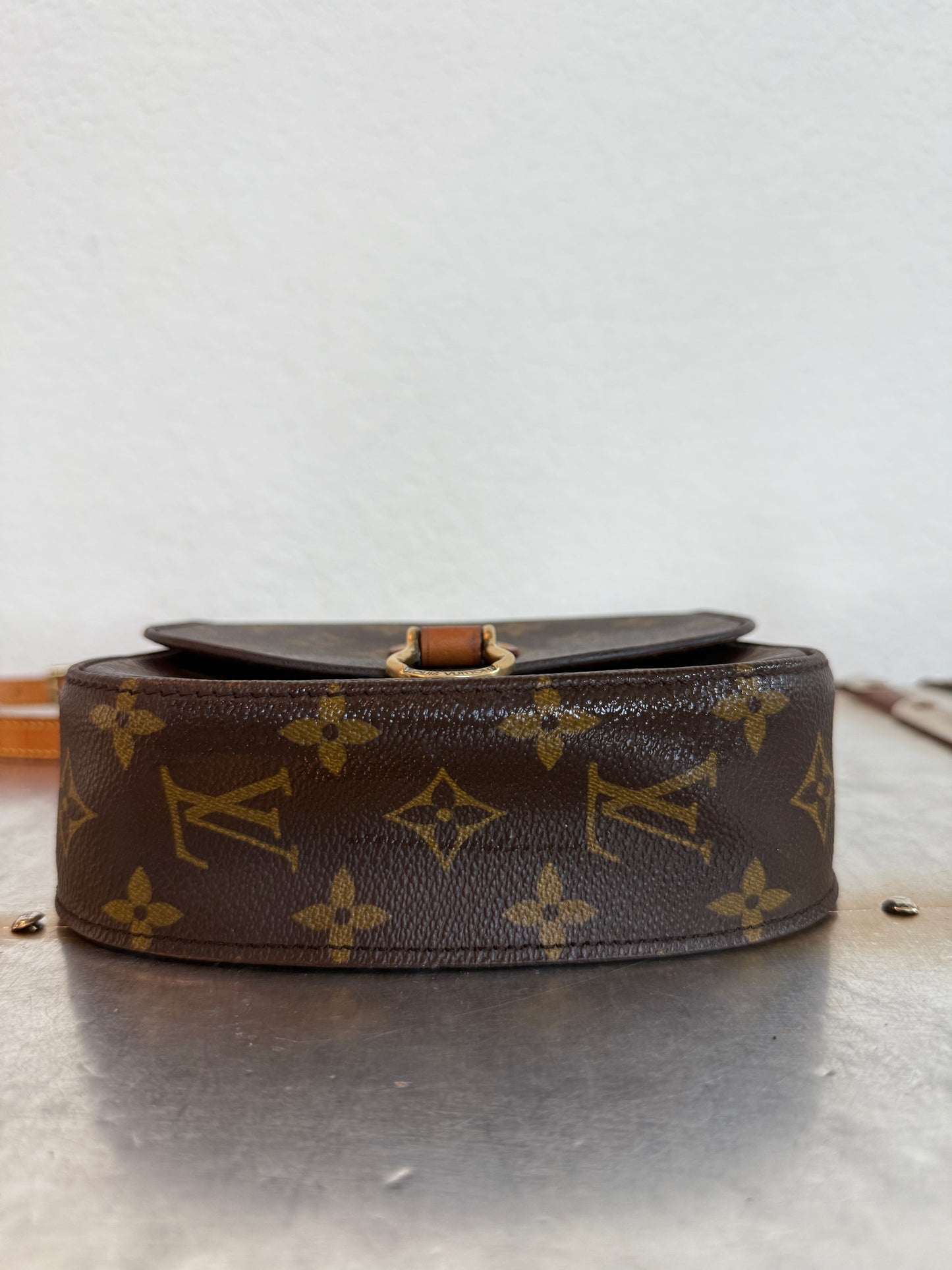 Pre-owned Authentic Louis Vuitton Saint Cloud PM Monogram Shoulder / Crossbody Bag