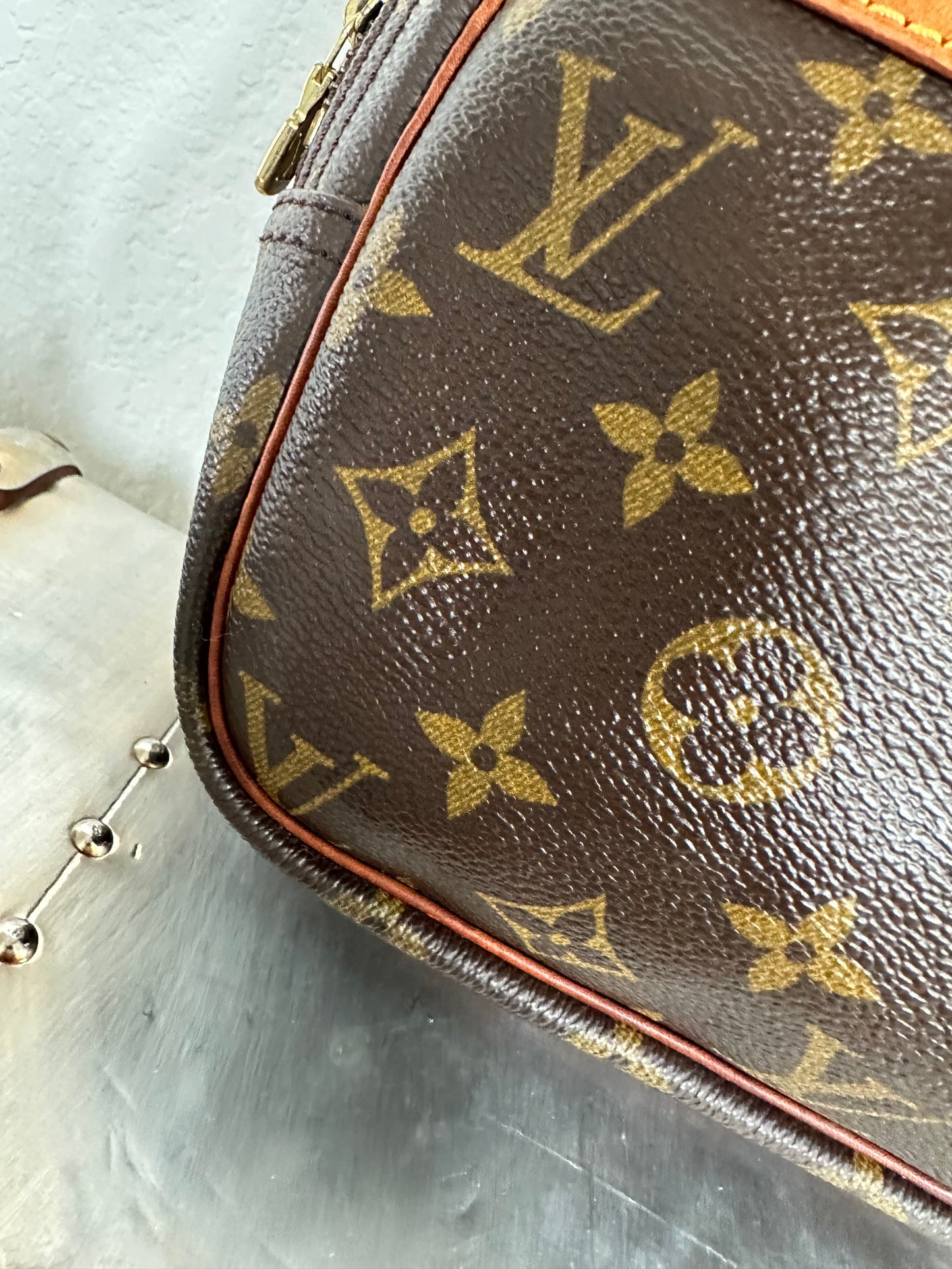 Pre-owned Authentic Louis Vuitton Reporter PM Monogram Shoulder / Crossbody Bag