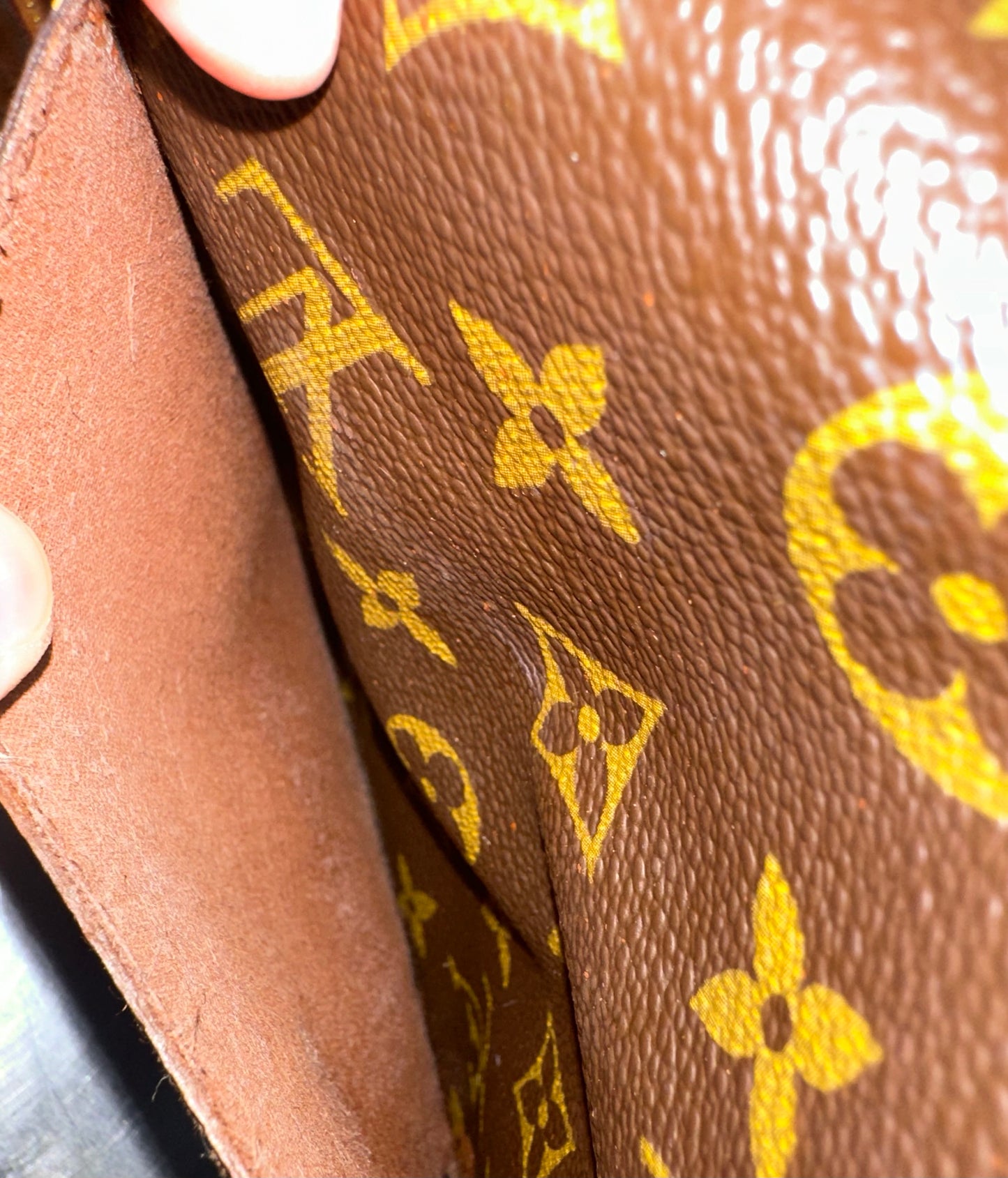 Pre-owned Authentic Louis Vuitton Saint Cloud PM Monogram Shoulder / Crossbody Bag