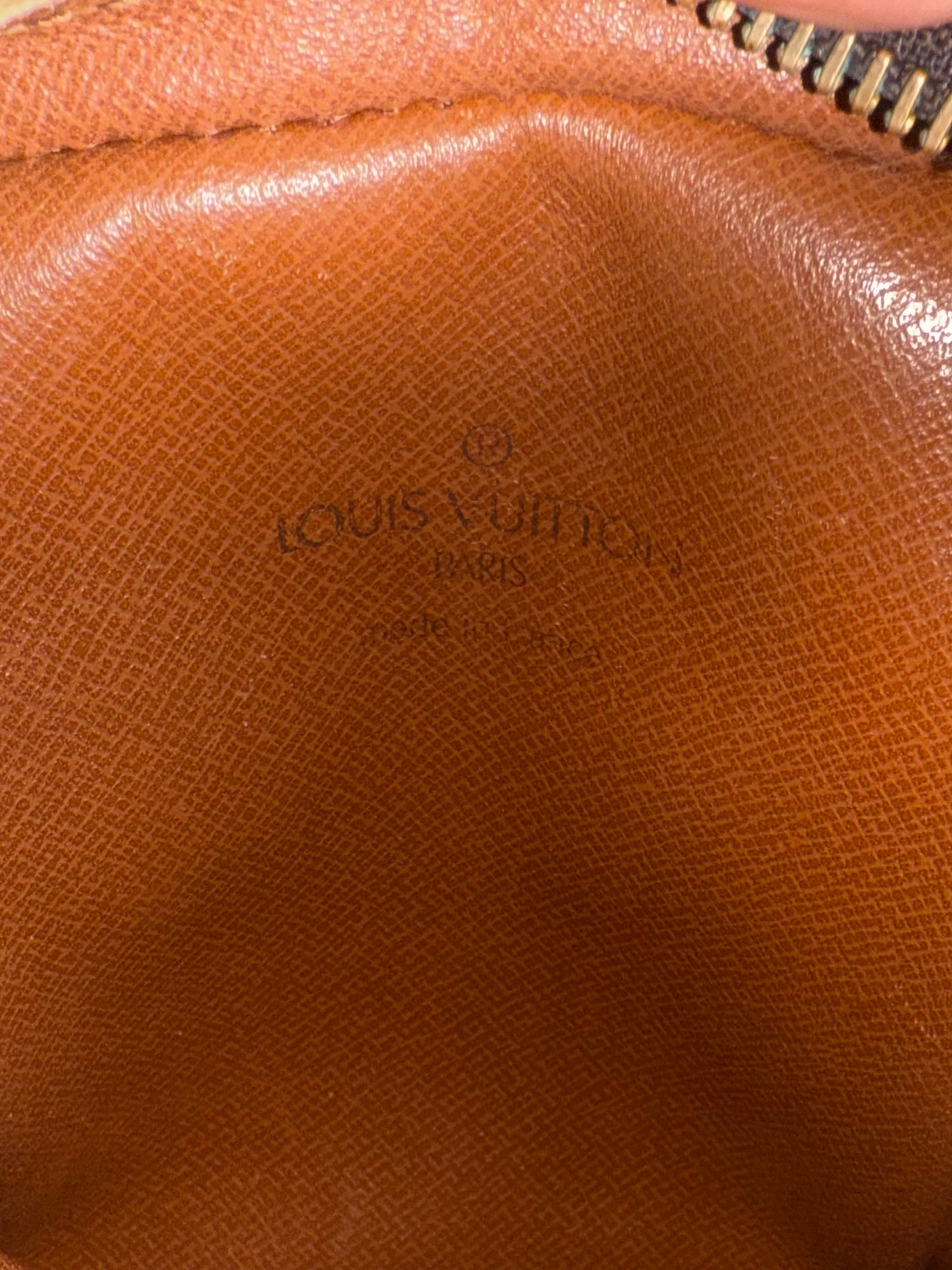 Pre-owned Louis Vuitton Mini Danube Monogram Crossbody Bag