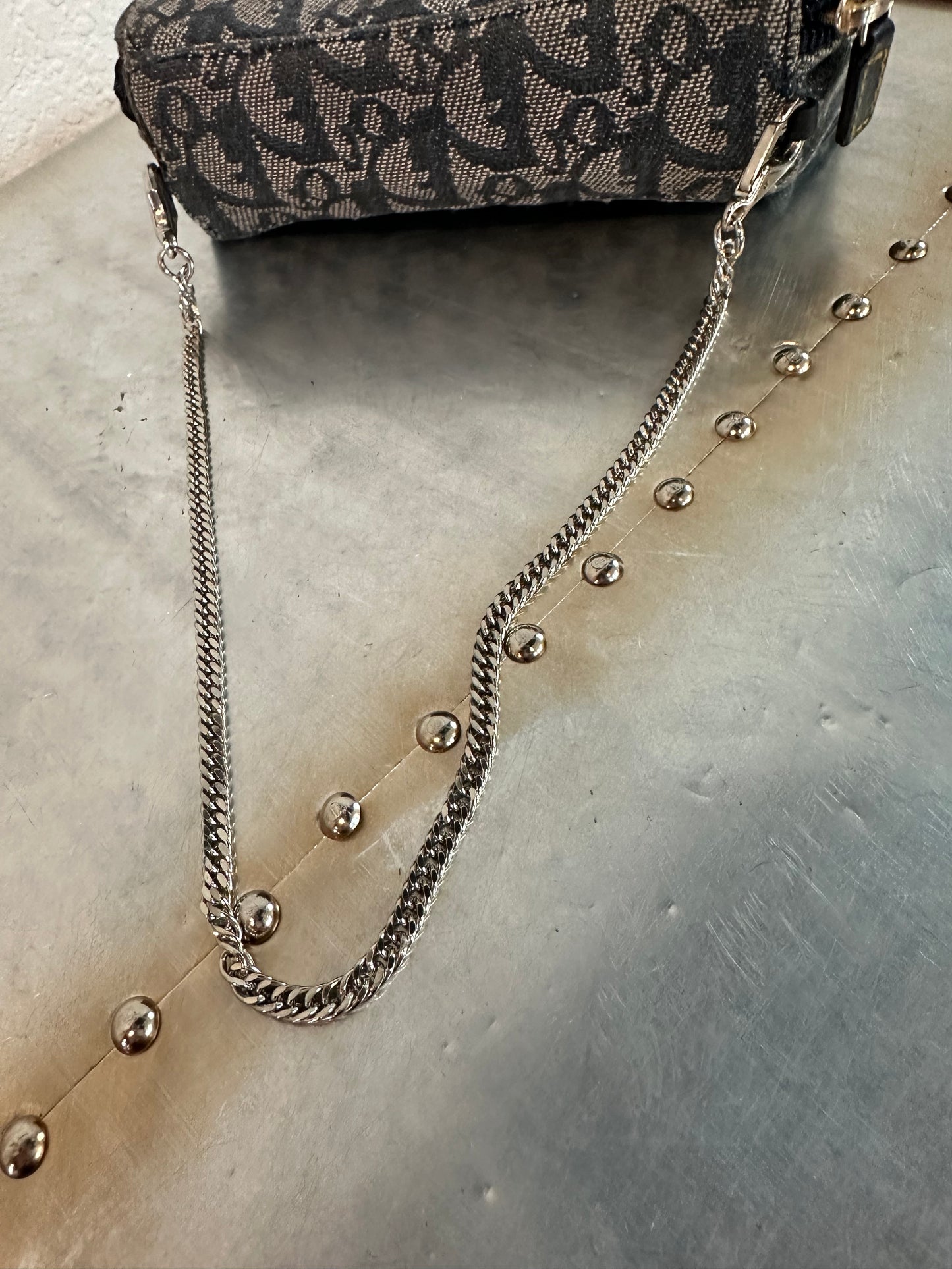 Pre-owned Vintage Christian Dior Mini Saddle Handbag