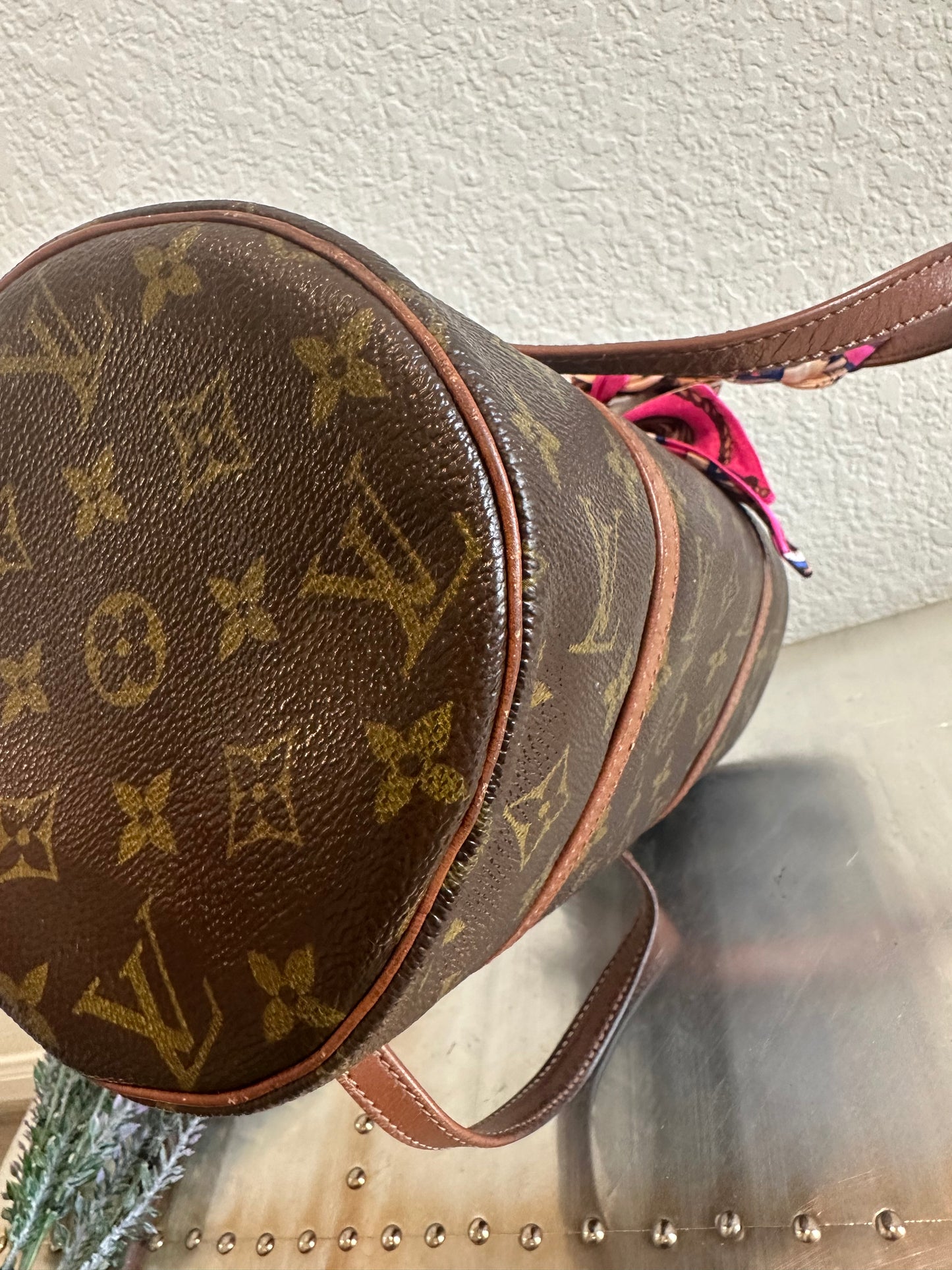 Pre-owned Authentic Louis Vuitton Papillon 26 Monogram Handbag