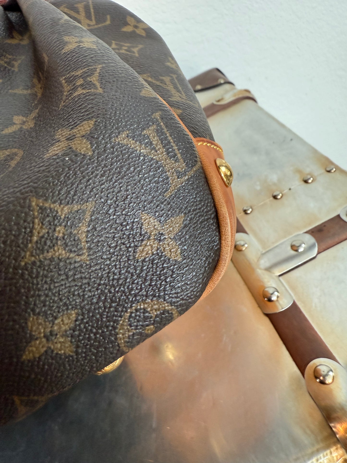 Pre-owned Authentic Louis Vuitton Boetie GM Monogram Shoulder Bag