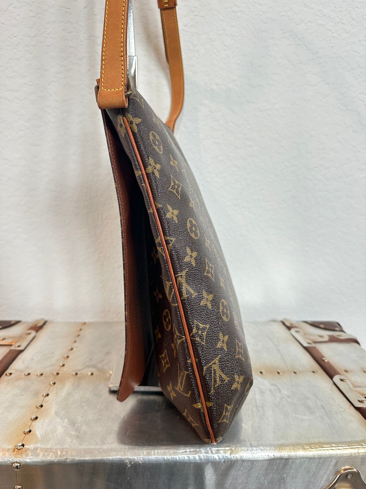 Pre-owned Authentic Louis Vuitton Musette Salsa GM Monogram Shoulder / Crossbody Bag