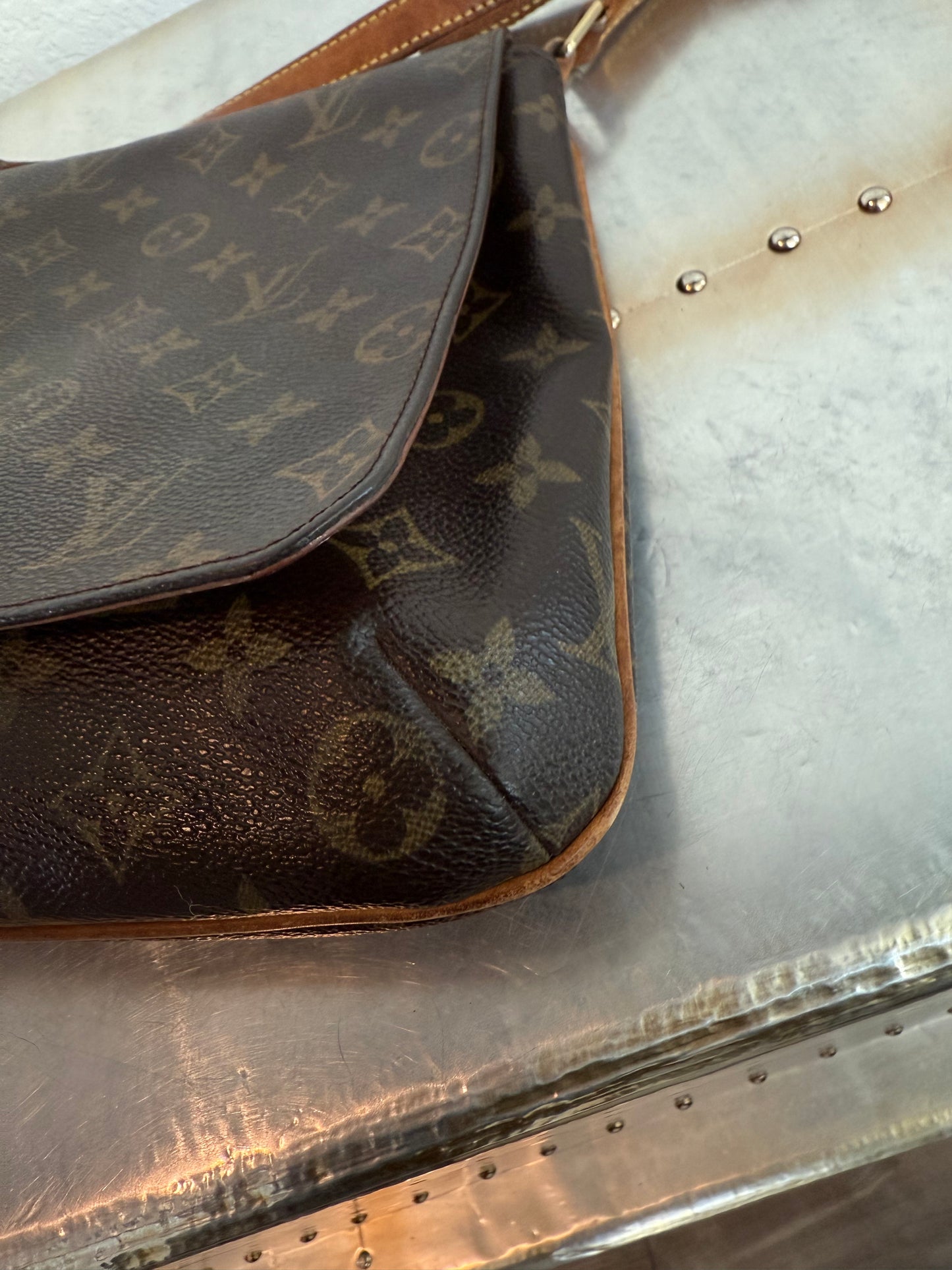 Pre-owned Authentic Louis Vuitton Musette Salsa Long Strap Monogram Shoulder / Crossbody Bag