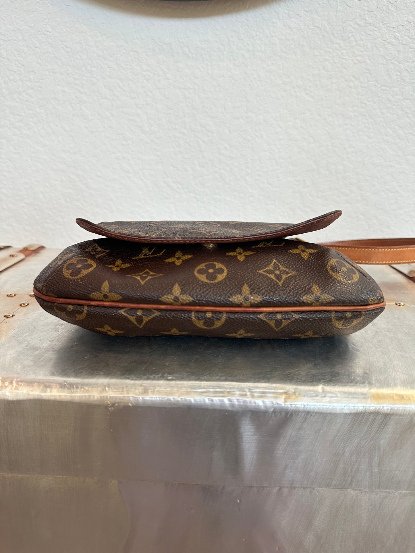 Pre-owned Authentic Louis Vuitton Musette Salsa Short Strap Monogram Shoulder Bag