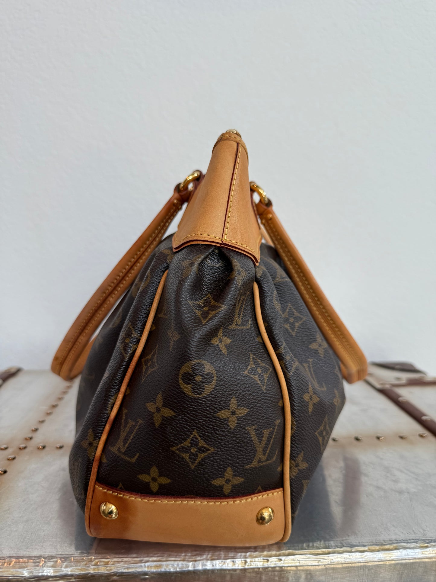 Pre-owned Authentic Louis Vuitton Boetie GM Monogram Shoulder Bag