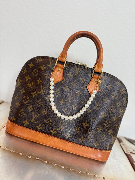 Pre-owned Authentic Louis Vuitton Alma PM Monogram Handbag