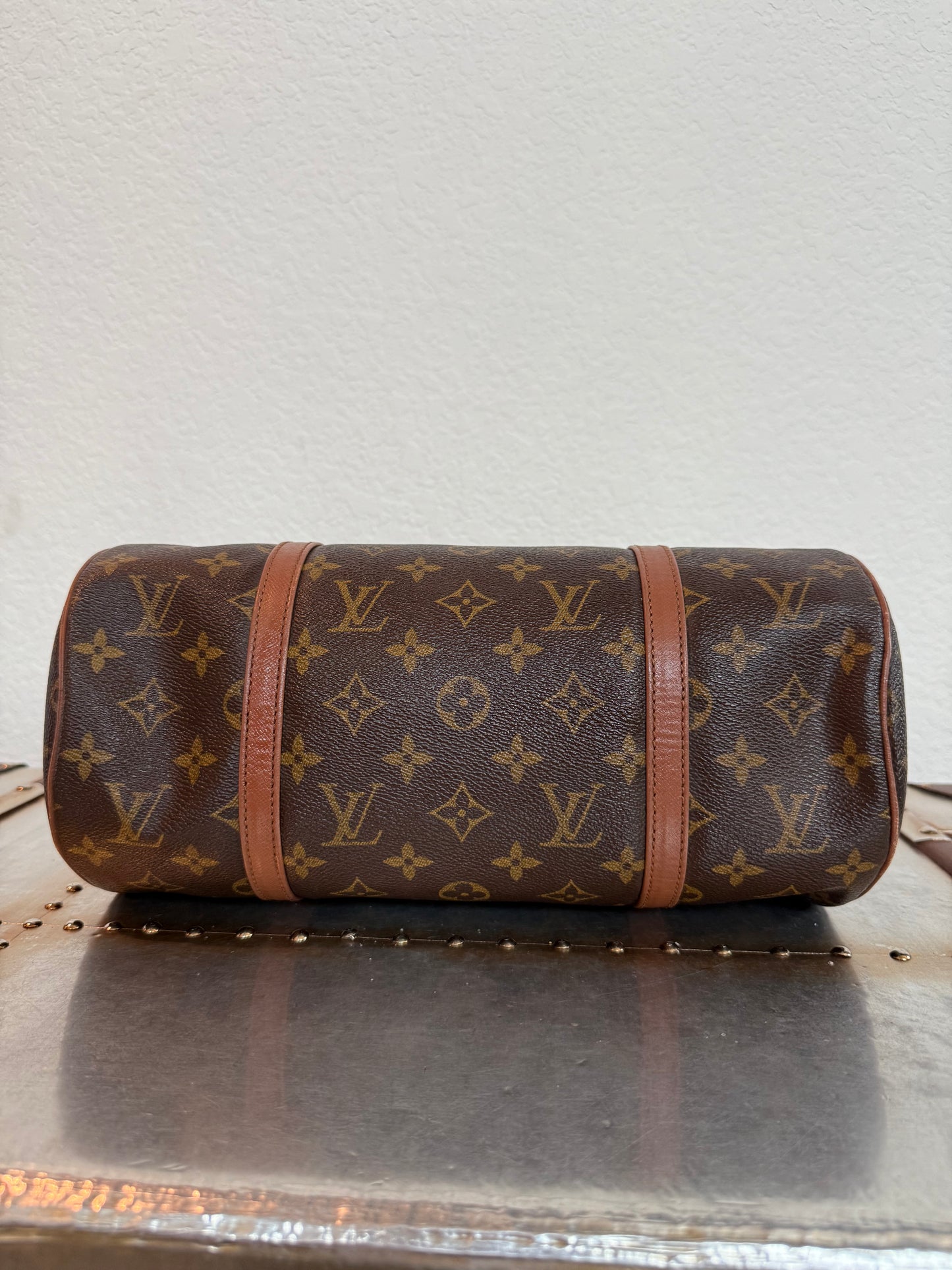 Pre-owned Vintage Authentic Louis Vuitton Papillon 30 Monogram Handbag