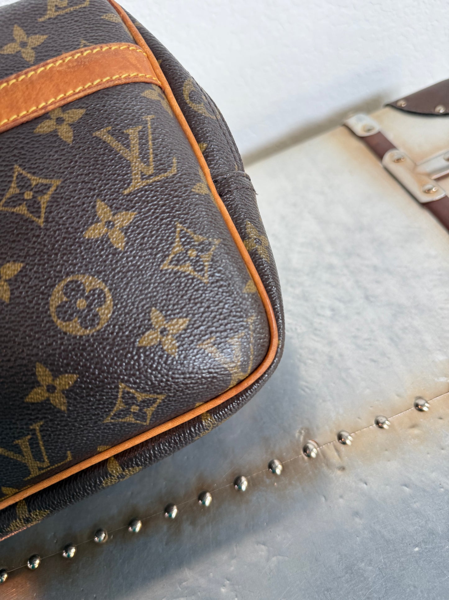 Pre-owned Authentic Louis Vuitton Reporter PM Monogram Shoulder / Crossbody Bag