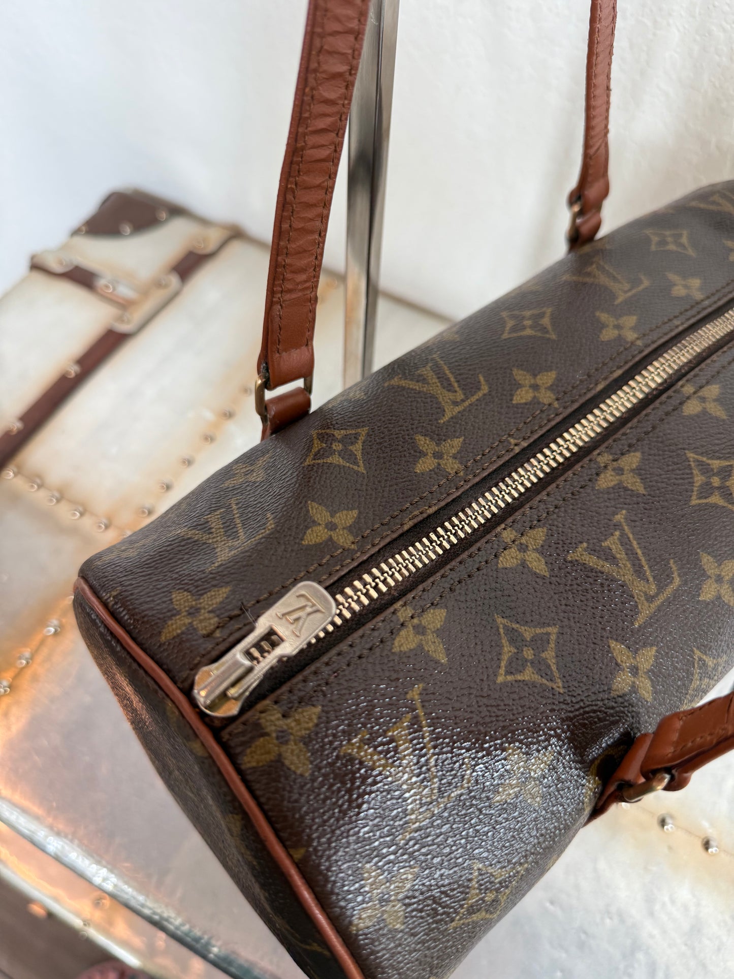 Pre-owned Authentic Louis Vuitton Papillon 30 Monogram Bag