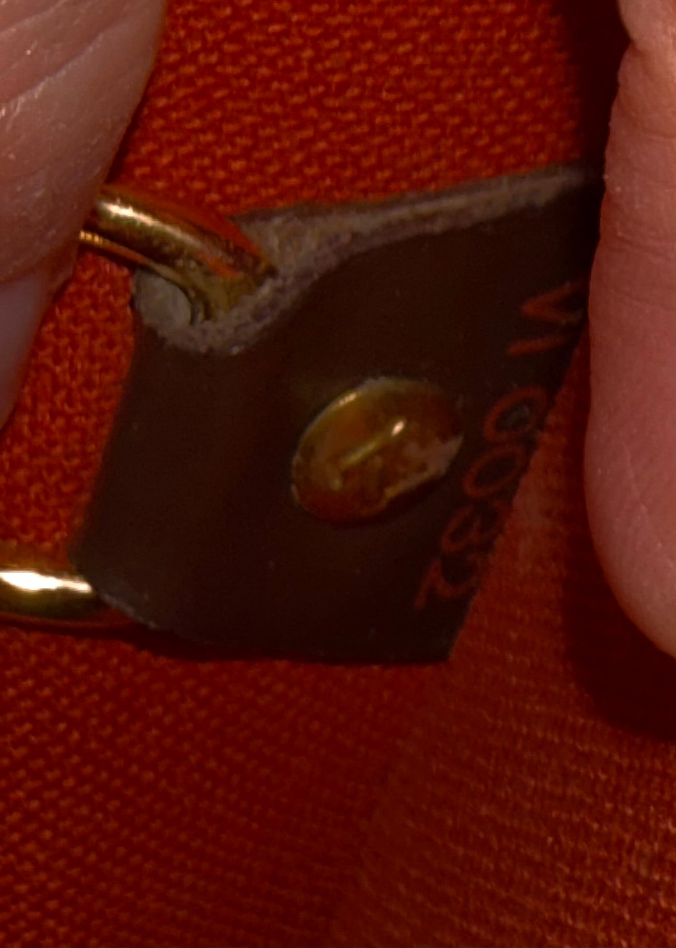 Pre-owned Louis Vuitton Portobello Damier Ebene Shoulder Bag