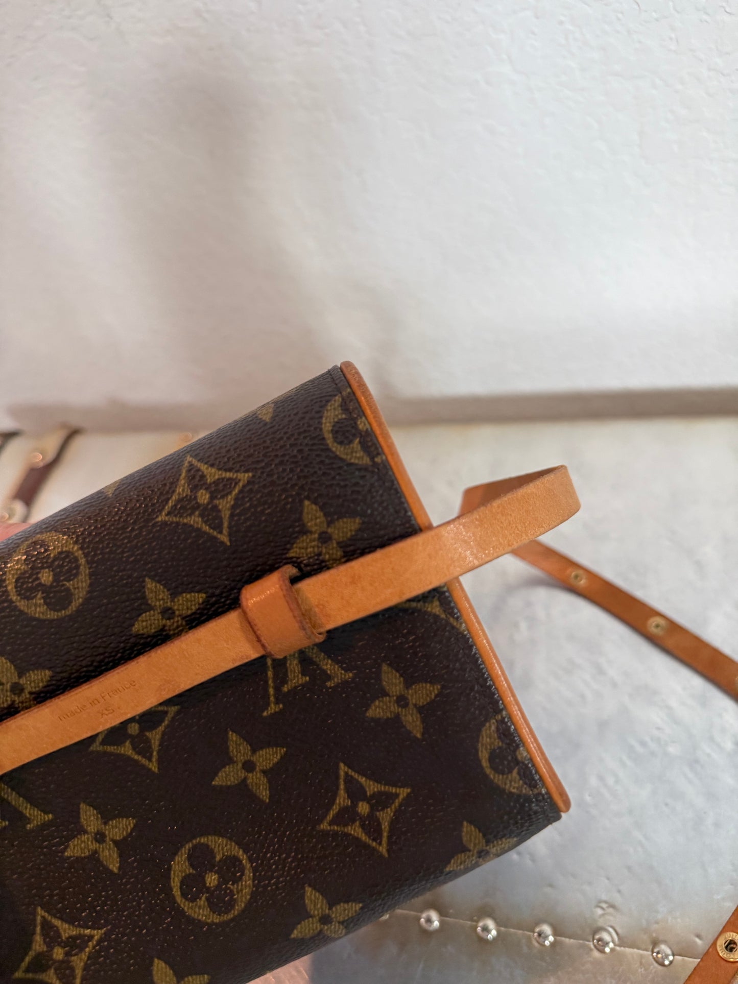Pre-owned Authentic Louis Vuitton Monogram Florentine Waist Bag