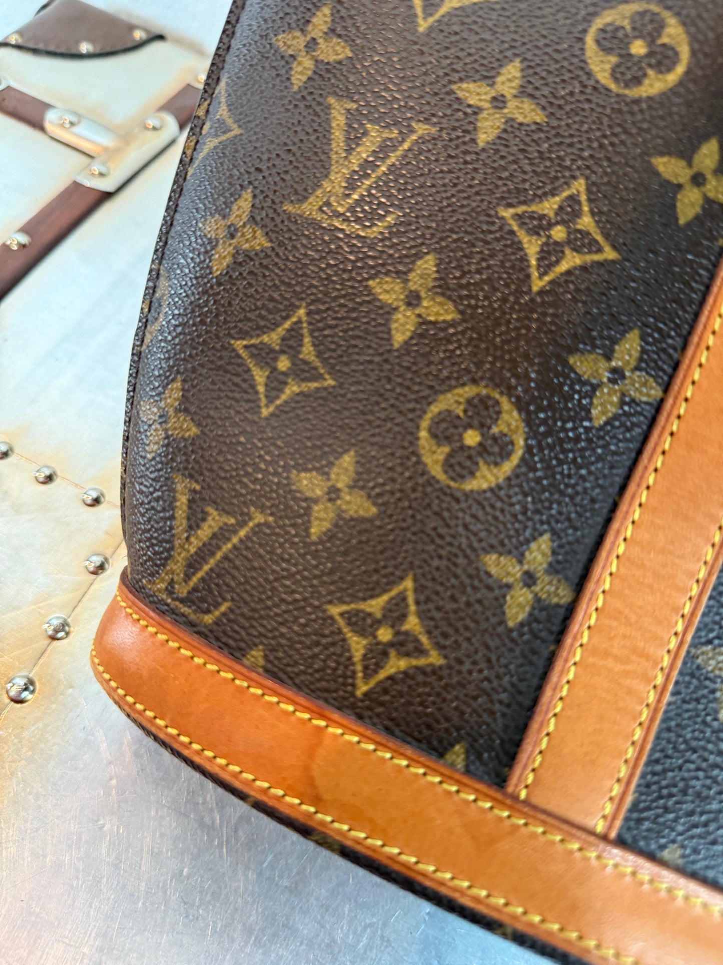 Pre-owned Authentic Louis Vuitton Babylone Monogram Tote Bag
