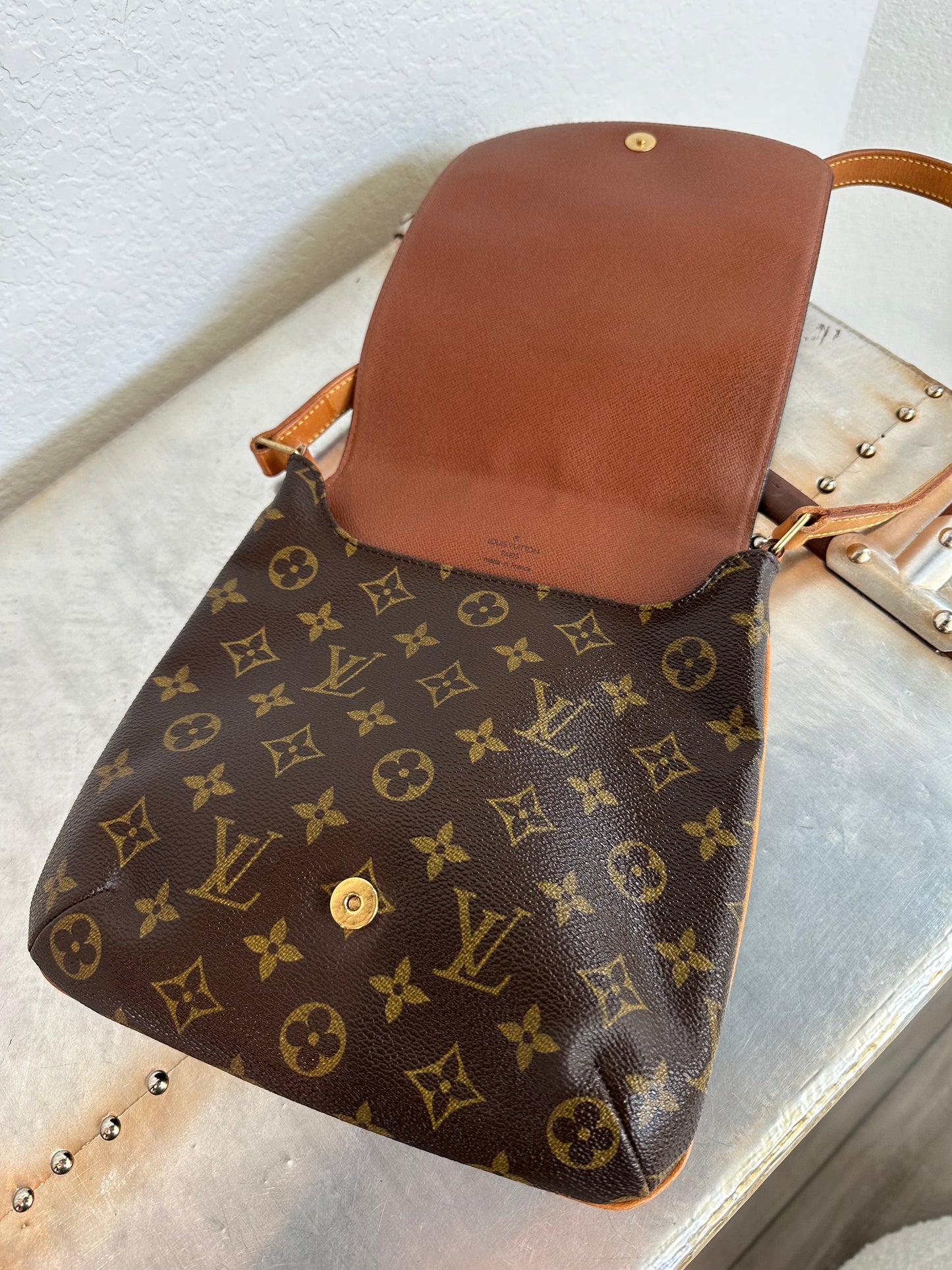 Pre-owned Authentic Louis Vuitton Musette Salsa Short Strap Monogram Shoulder Bag