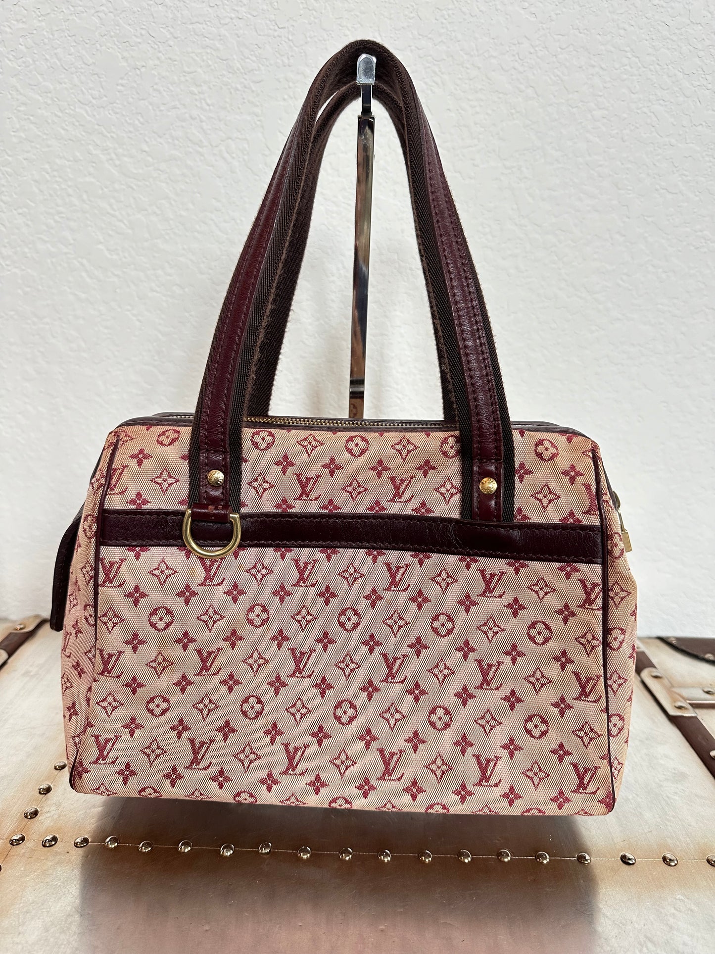 Pre-owned Louis Vuitton Mini Lin Josephine PM Handbag