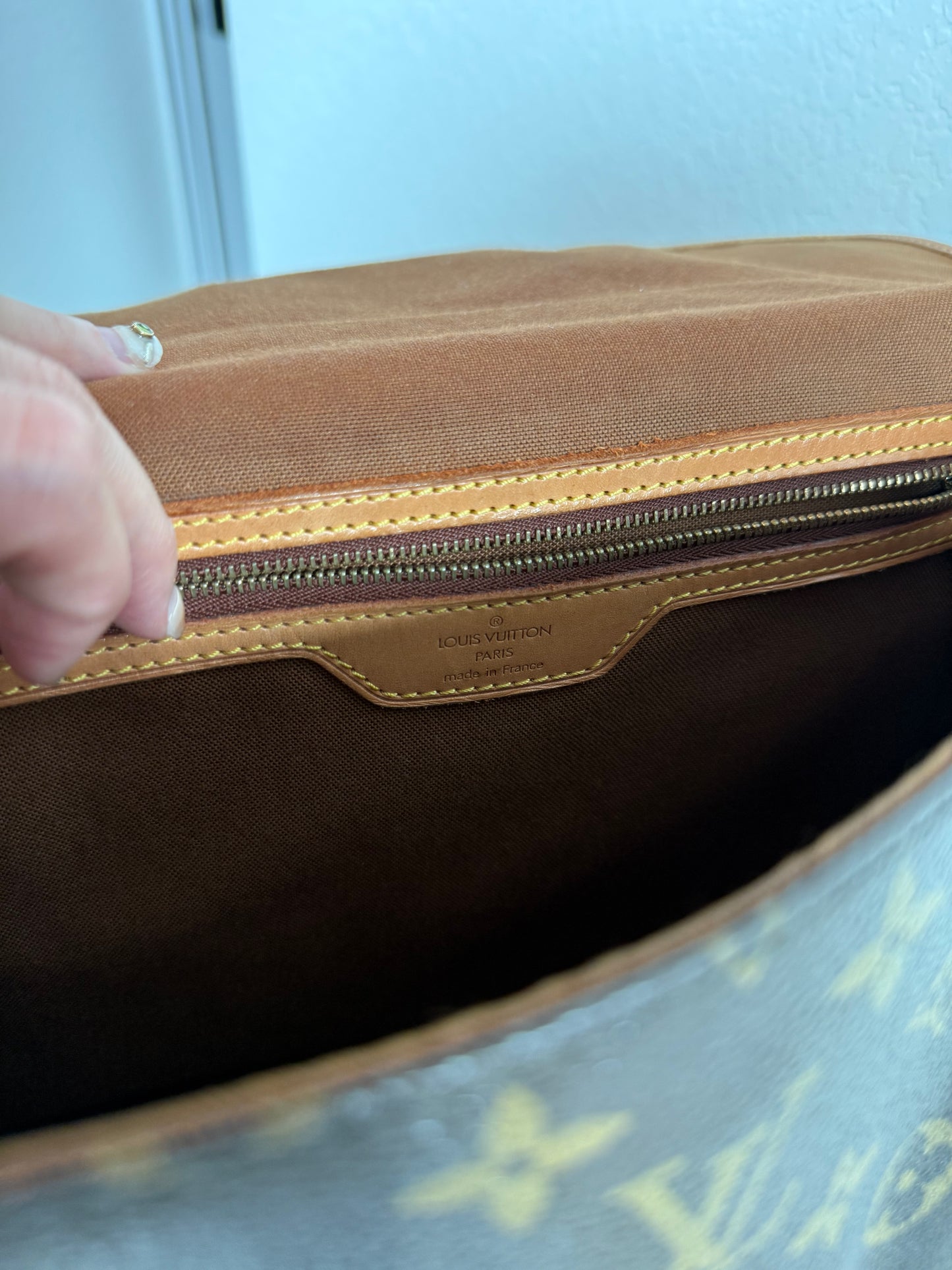 Pre-owned Authentic Louis Vuitton Beverly MM Monogram Shoulder Bag