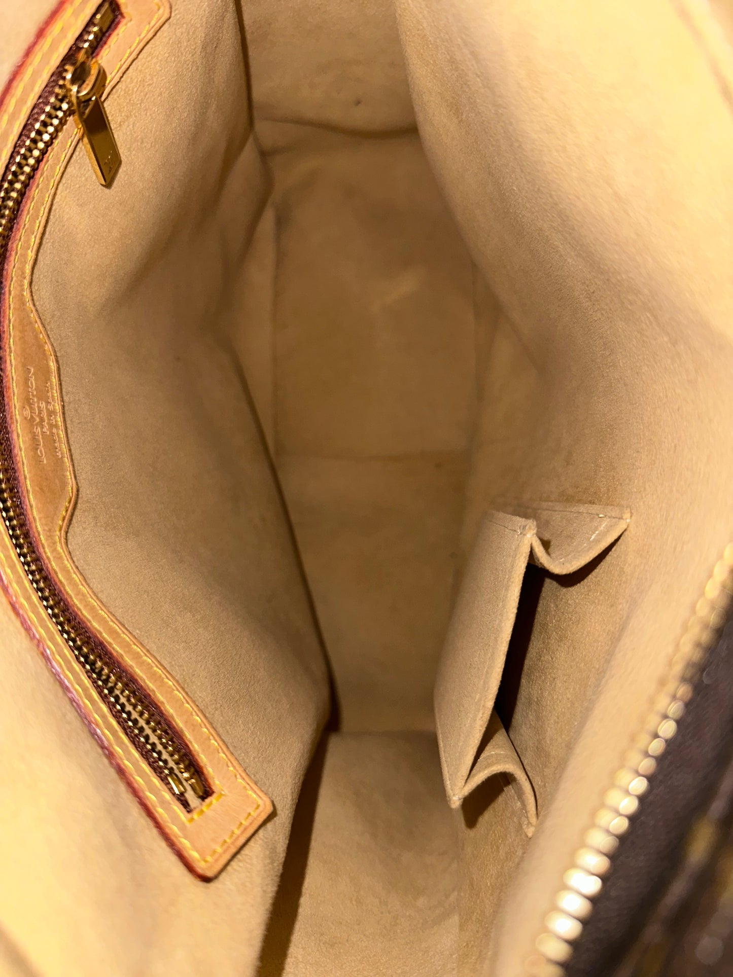 Pre-owned Authentic Louis Vuitton Looping GM Monogram Shoulder Bag