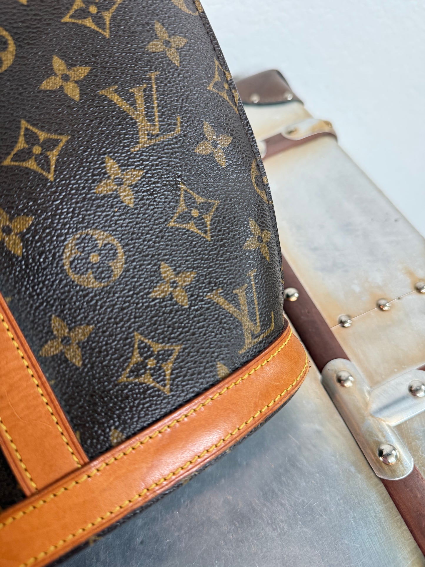 Pre-owned Authentic Louis Vuitton Babylone Monogram Tote Bag