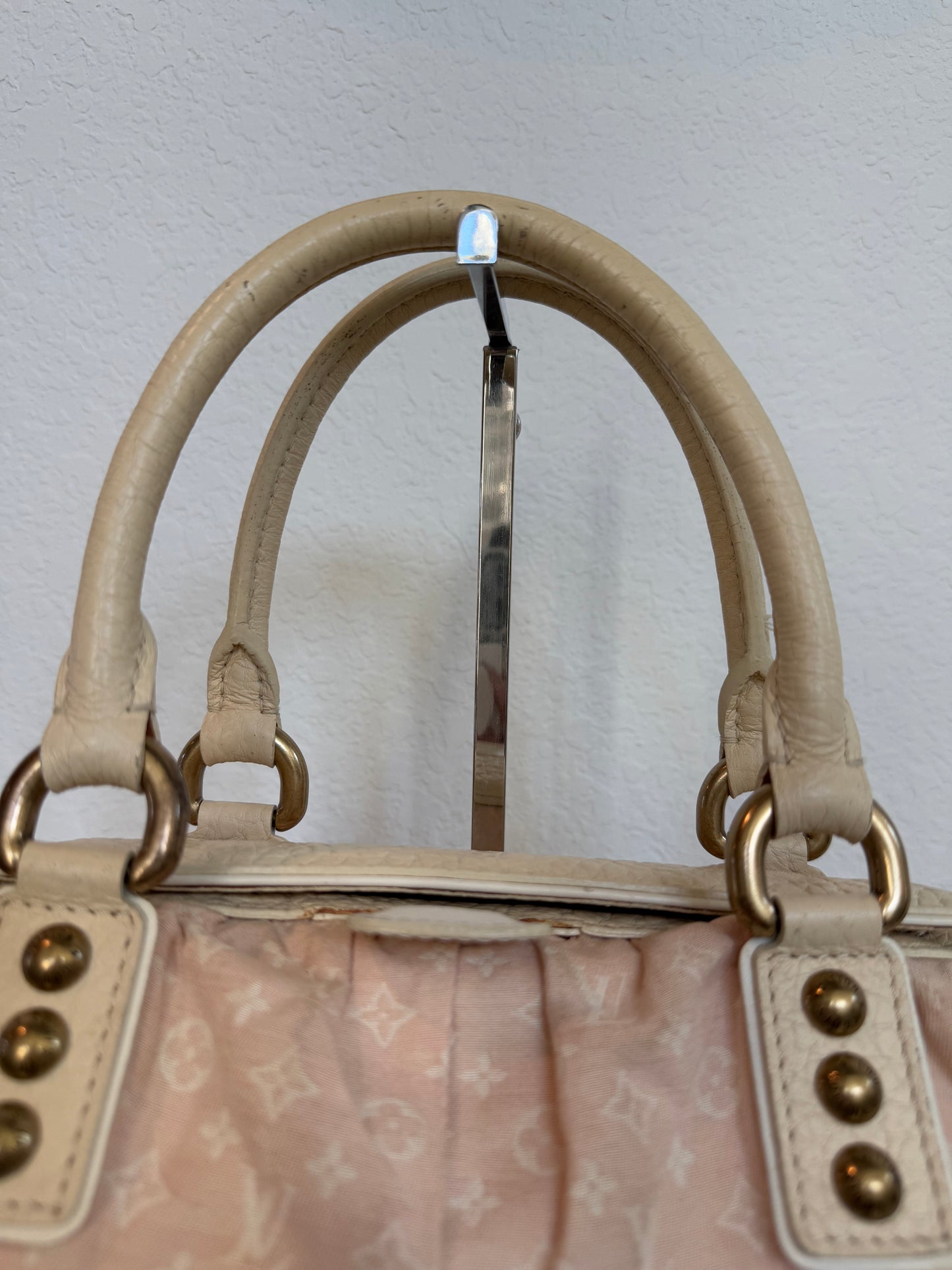 Pre-owned Authentic Louis Vuitton Trapeze PM Monogram Mini Lin Bag