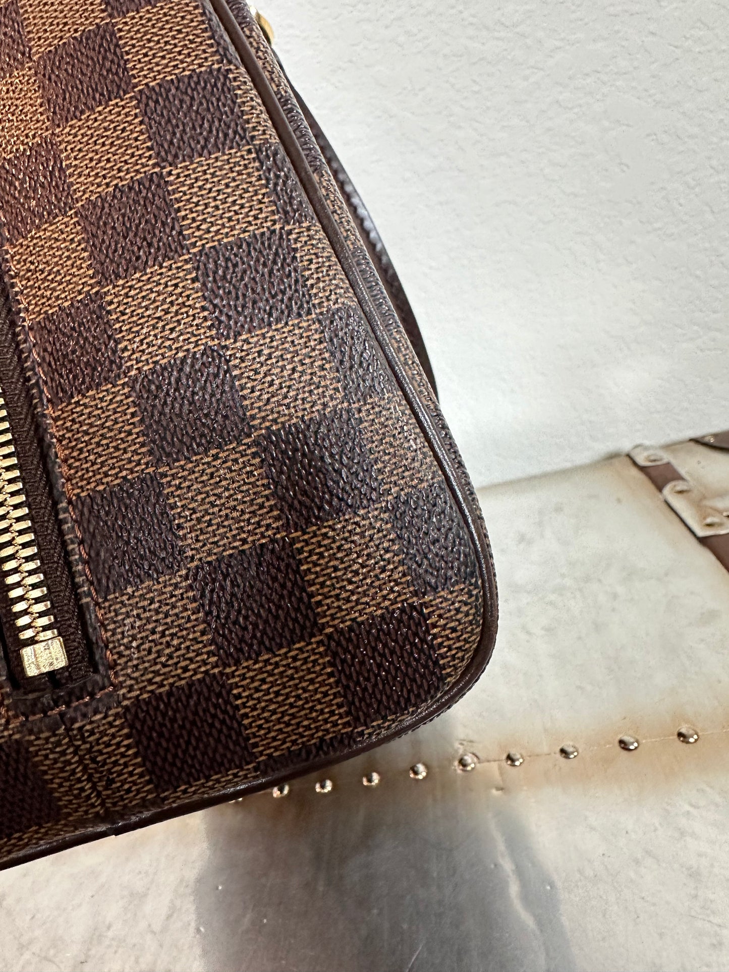 Pre-owned Authentic Louis Vuitton Nolita Damier Ebene Handbag