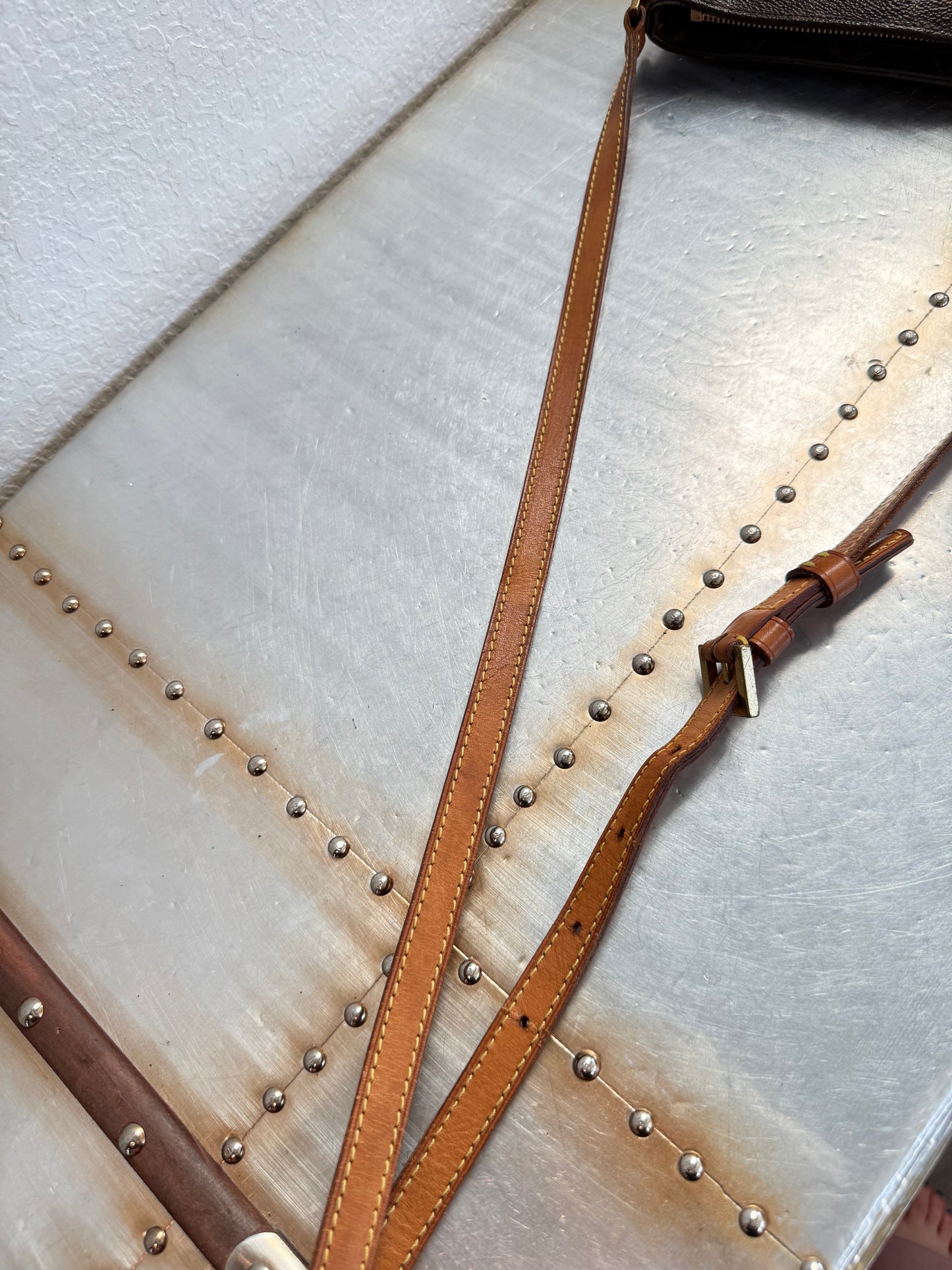 Pre-owned Authentic Louis Vuitton Trotteur Monogram Shoulder / Crossbody Bag