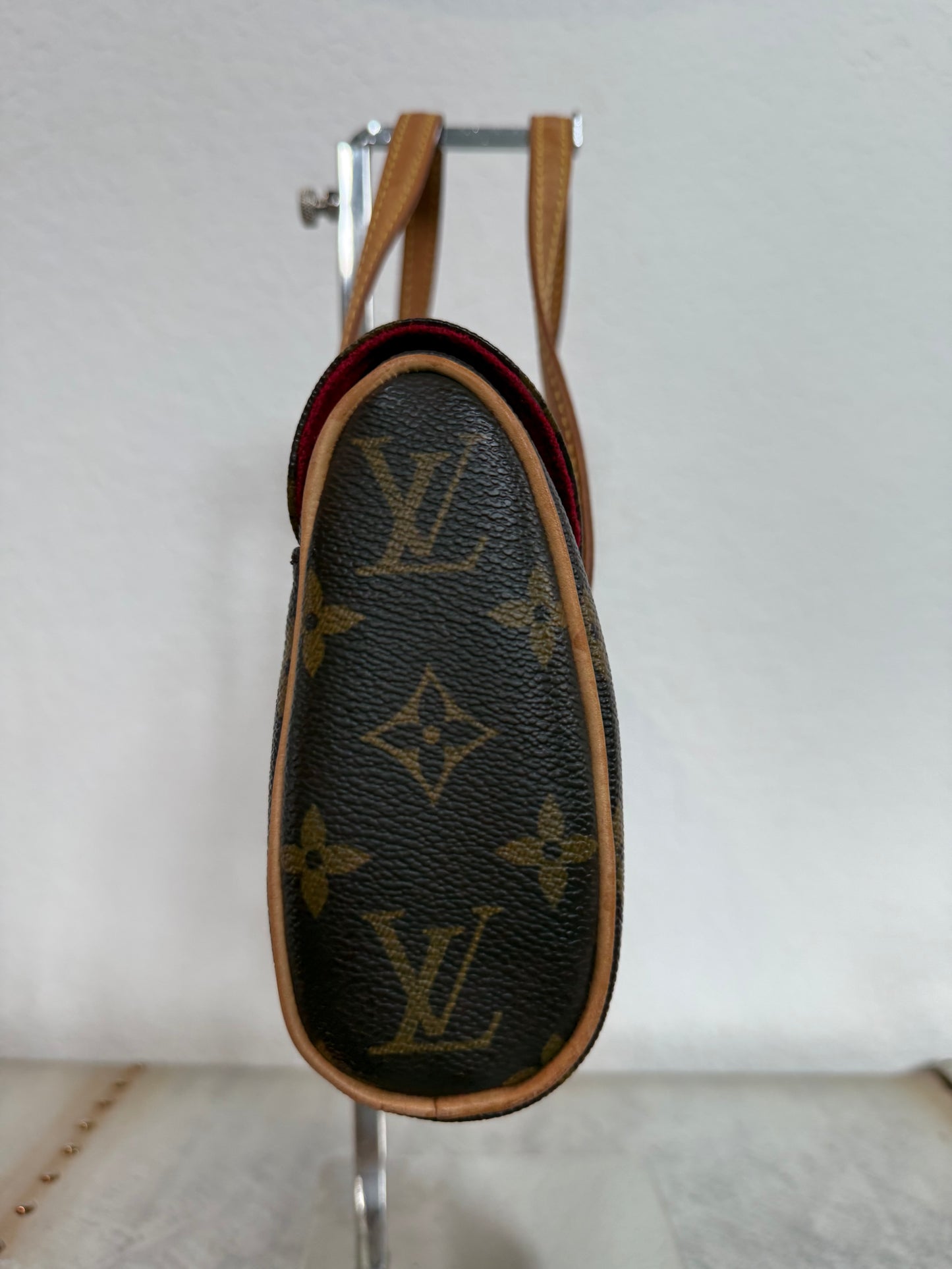 Pre-owned Authentic Louis Vuitton Sonatine Monogram Handbag