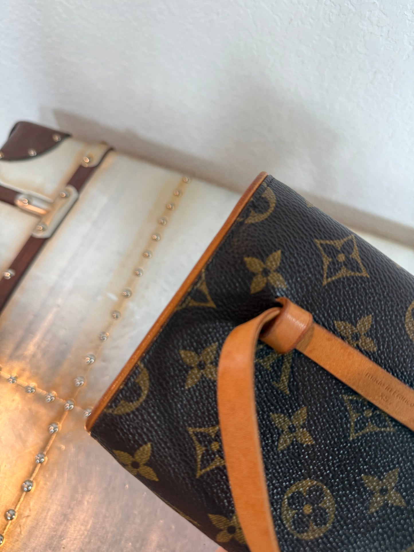 Pre-owned Authentic Louis Vuitton Monogram Florentine Waist Bag